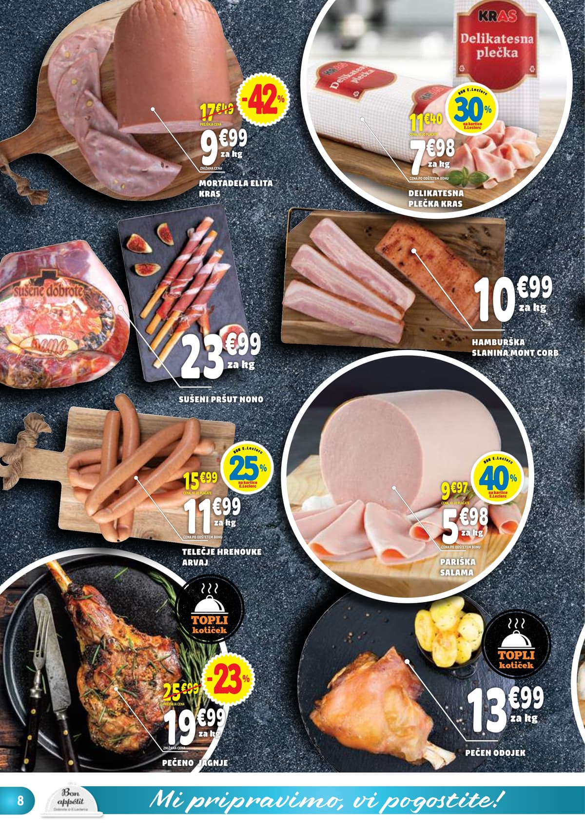 Stran 8. E.Leclerc kataloga - Akcijska ponudba od 25.02.2026.
