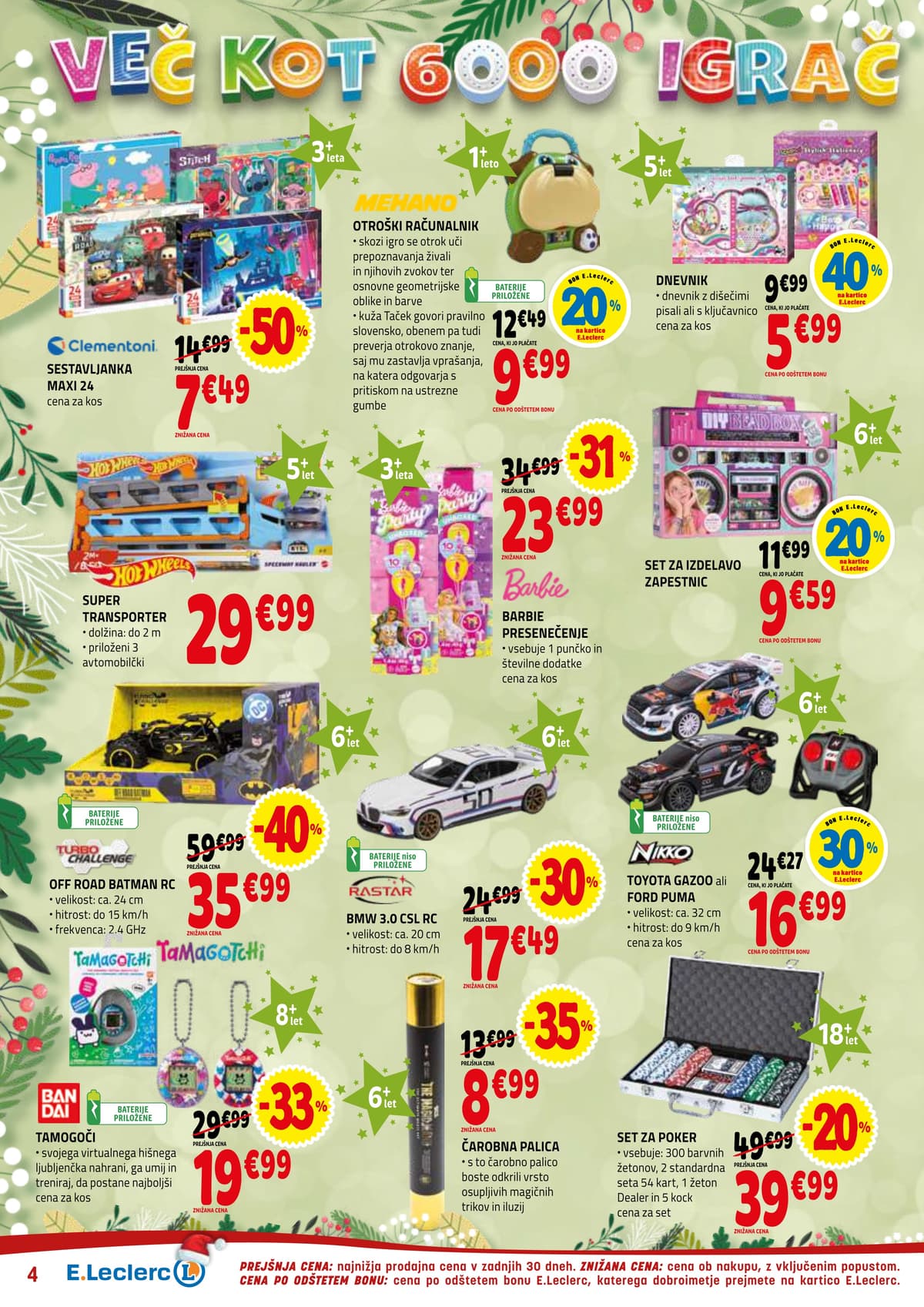 Stran 4. E.Leclerc kataloga - Akcijska ponudba od 02.03.2026.