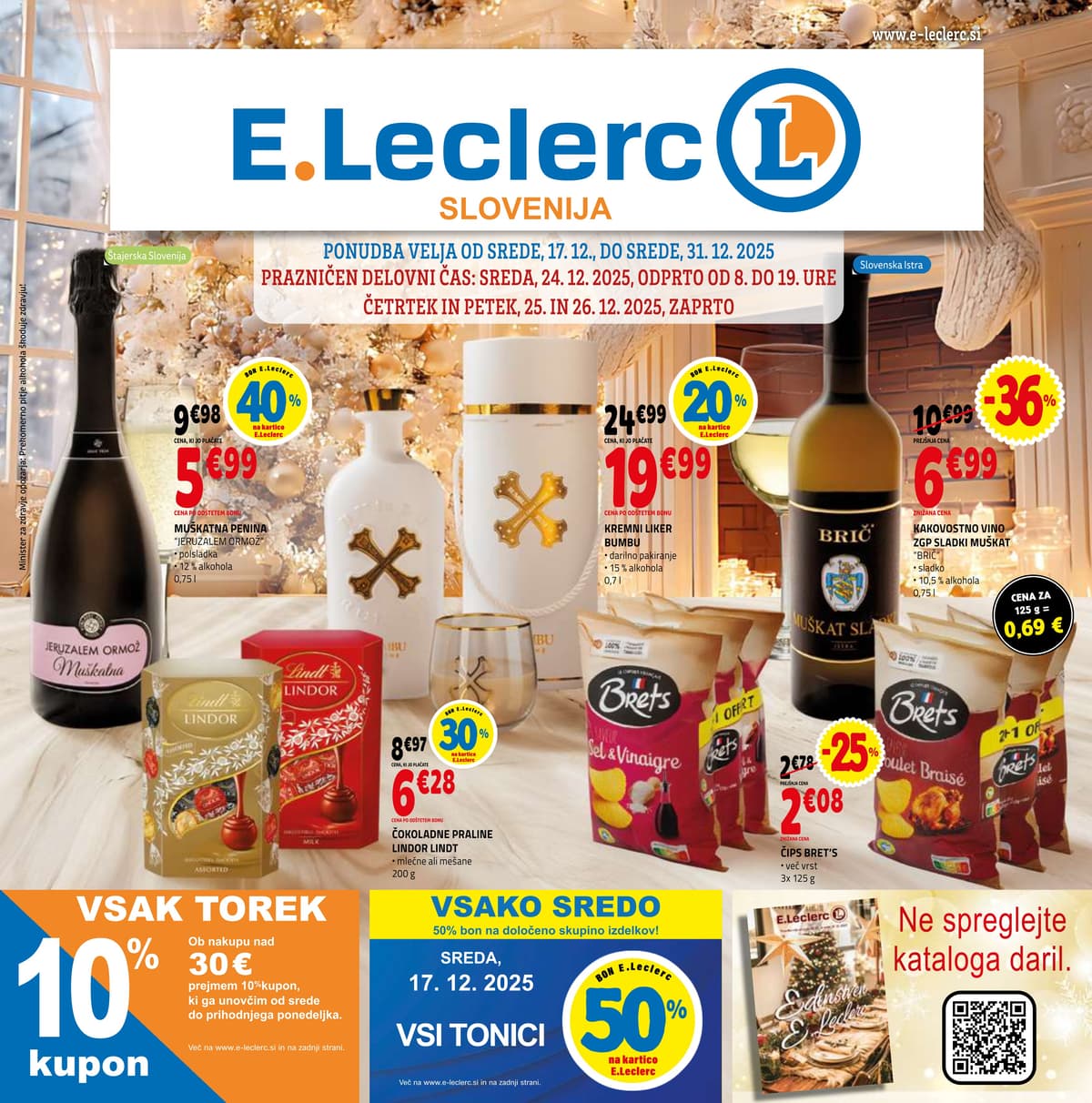 Stran 1. E.Leclerc kataloga - Akcijska ponudba od 01.03.2026.