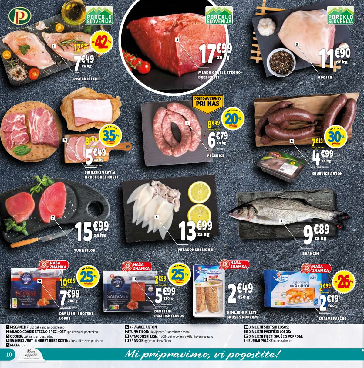 Stran 10. E.Leclerc kataloga - Akcijska ponudba od 01.03.2026.