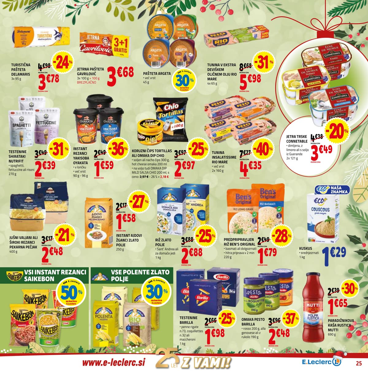 Stran 25. E.Leclerc kataloga - Akcijska ponudba od 01.03.2026.