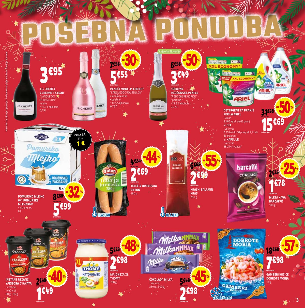 Stran 3. E.Leclerc kataloga - Akcijska ponudba od 01.03.2026.