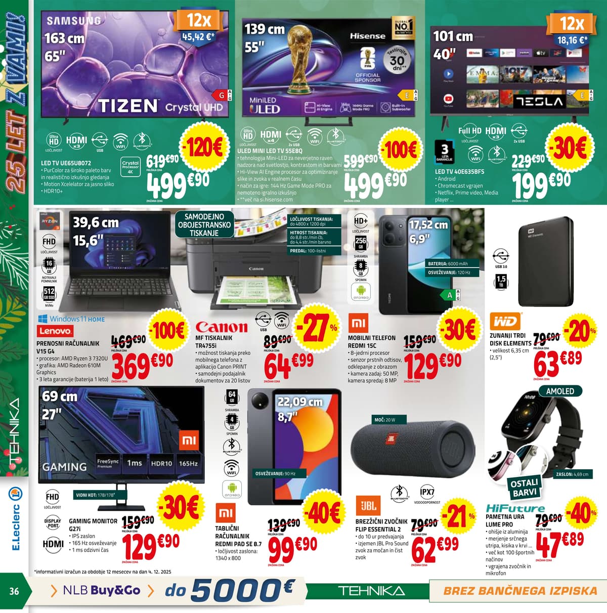 Stran 36. E.Leclerc kataloga - Akcijska ponudba od 01.03.2026.