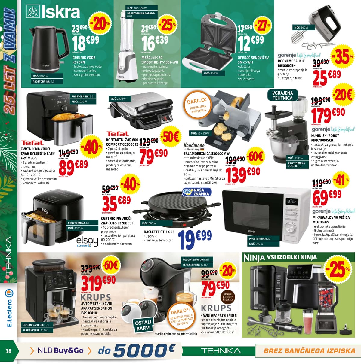 Stran 38. E.Leclerc kataloga - Akcijska ponudba od 01.03.2026.