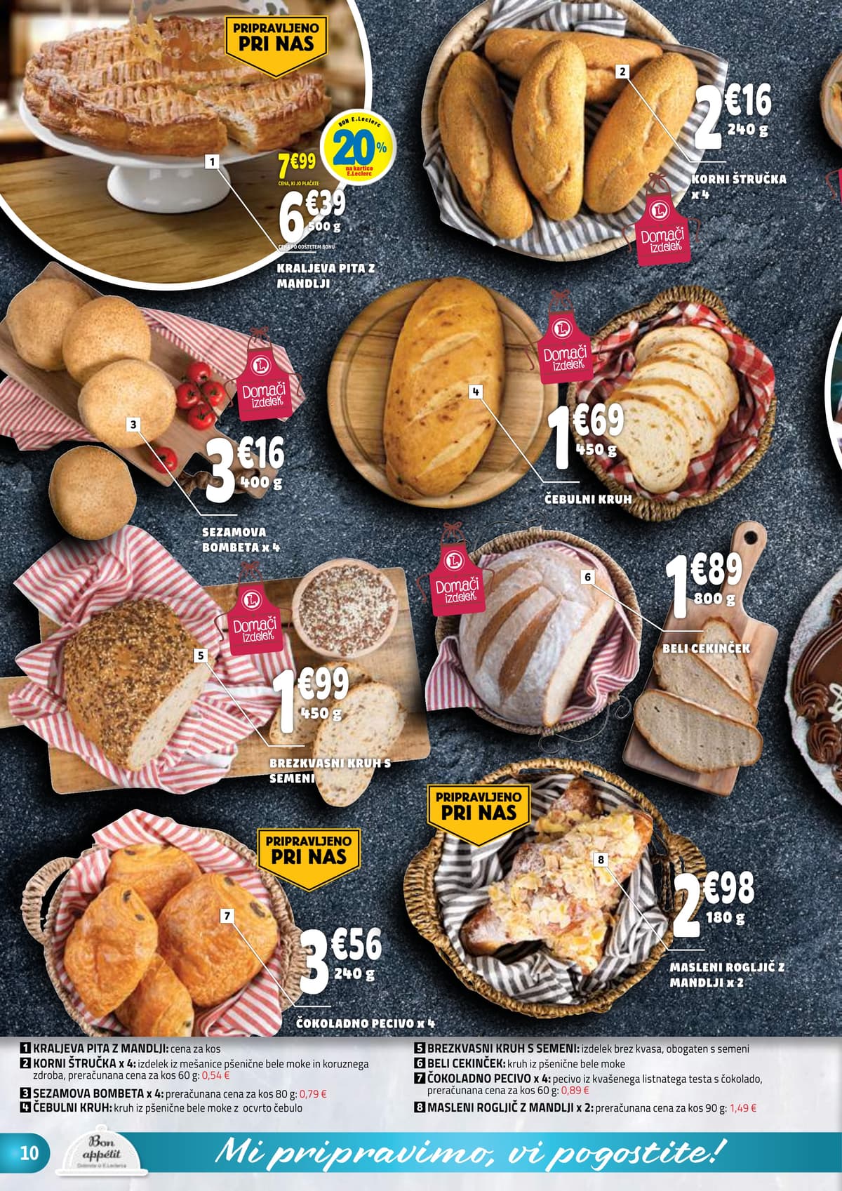 Stran 10. E.Leclerc kataloga - Akcijska ponudba od 01.03.2026.