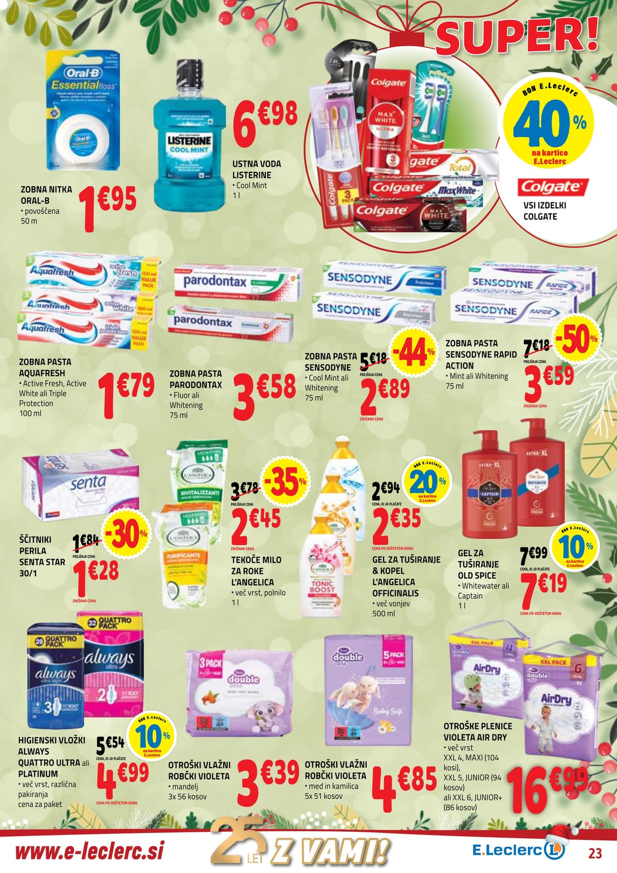 Stran 23. E.Leclerc kataloga - Akcijska ponudba od 01.03.2026.