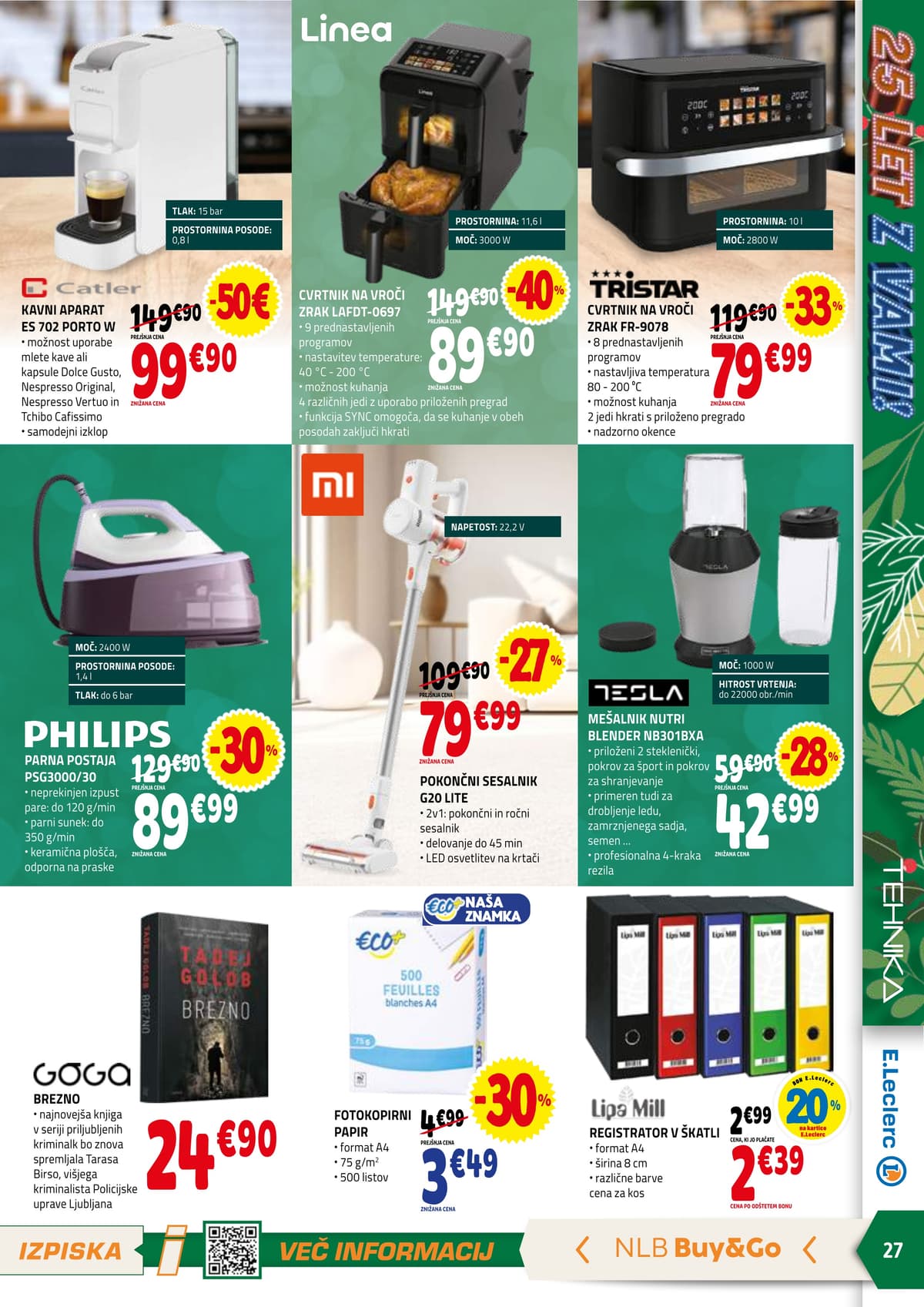 Stran 27. E.Leclerc kataloga - Akcijska ponudba