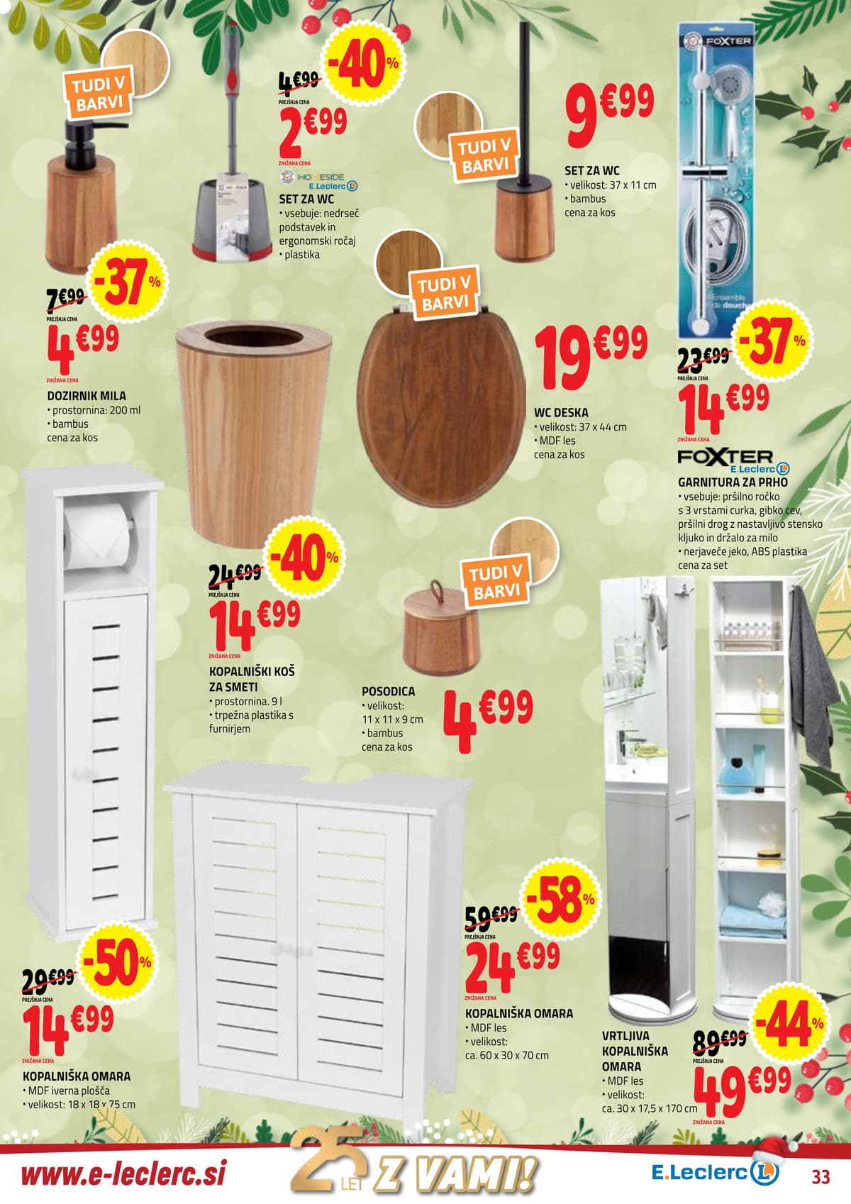 Stran 33. E.Leclerc kataloga - Akcijska ponudba od 01.03.2026.