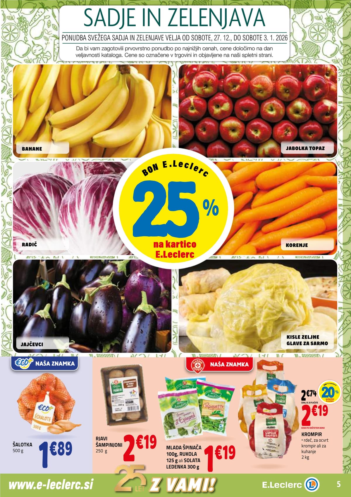 Stran 5. E.Leclerc kataloga - Akcijska ponudba od 01.03.2026.