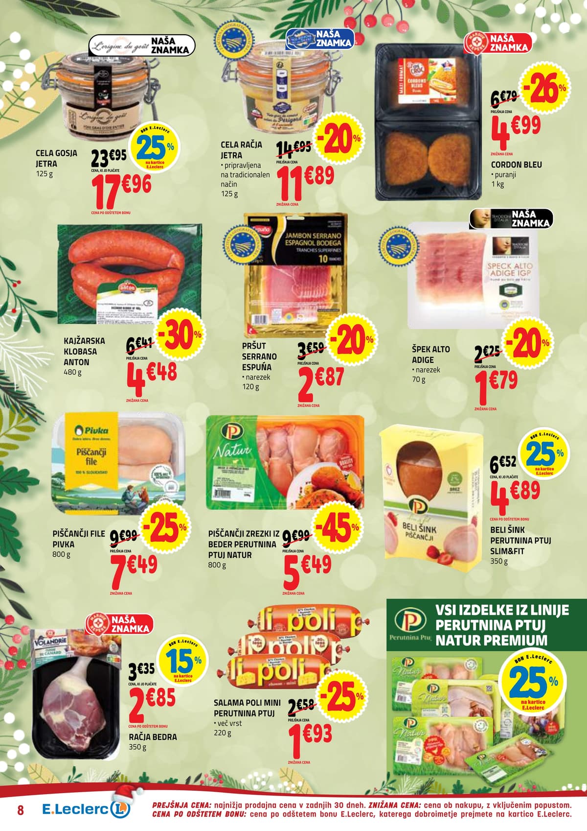 Stran 8. E.Leclerc kataloga - Akcijska ponudba od 01.03.2026.