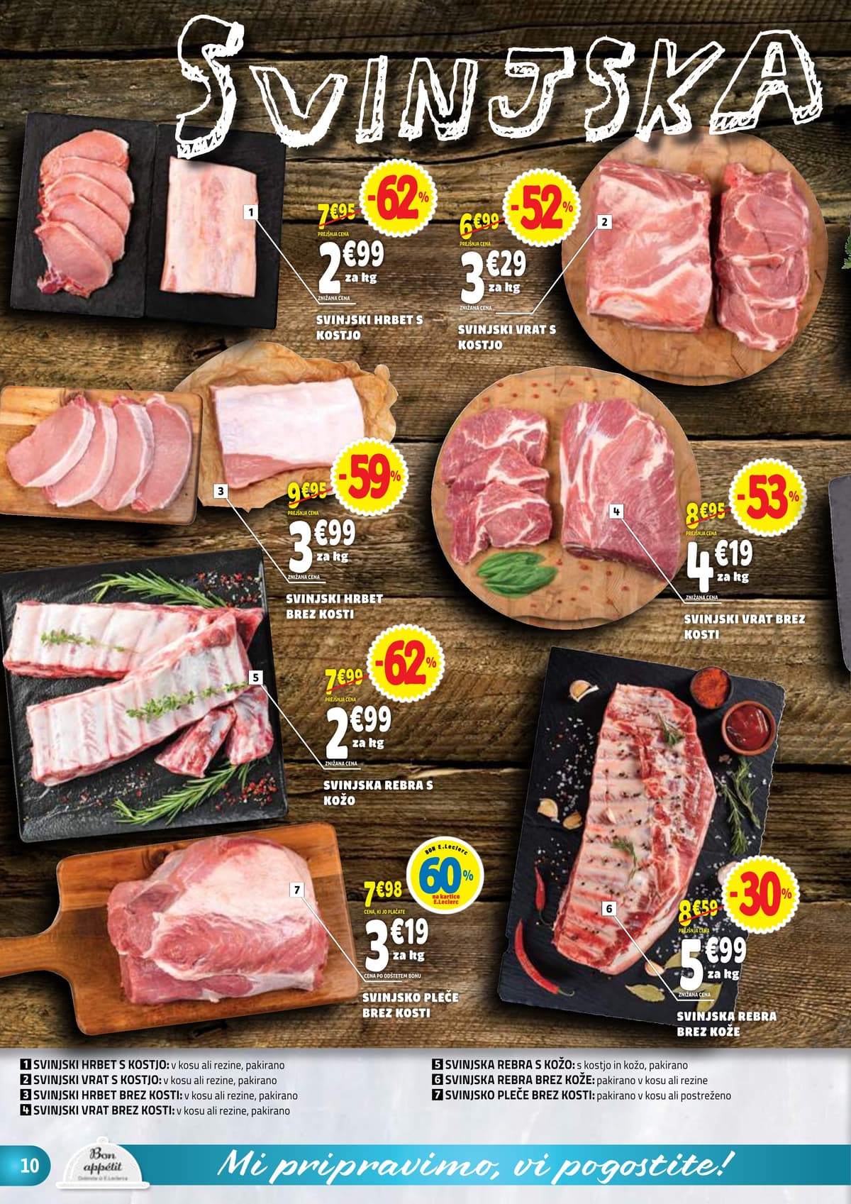 Stran 10. E.Leclerc kataloga - Akcijska ponudba od 23.02.2026.