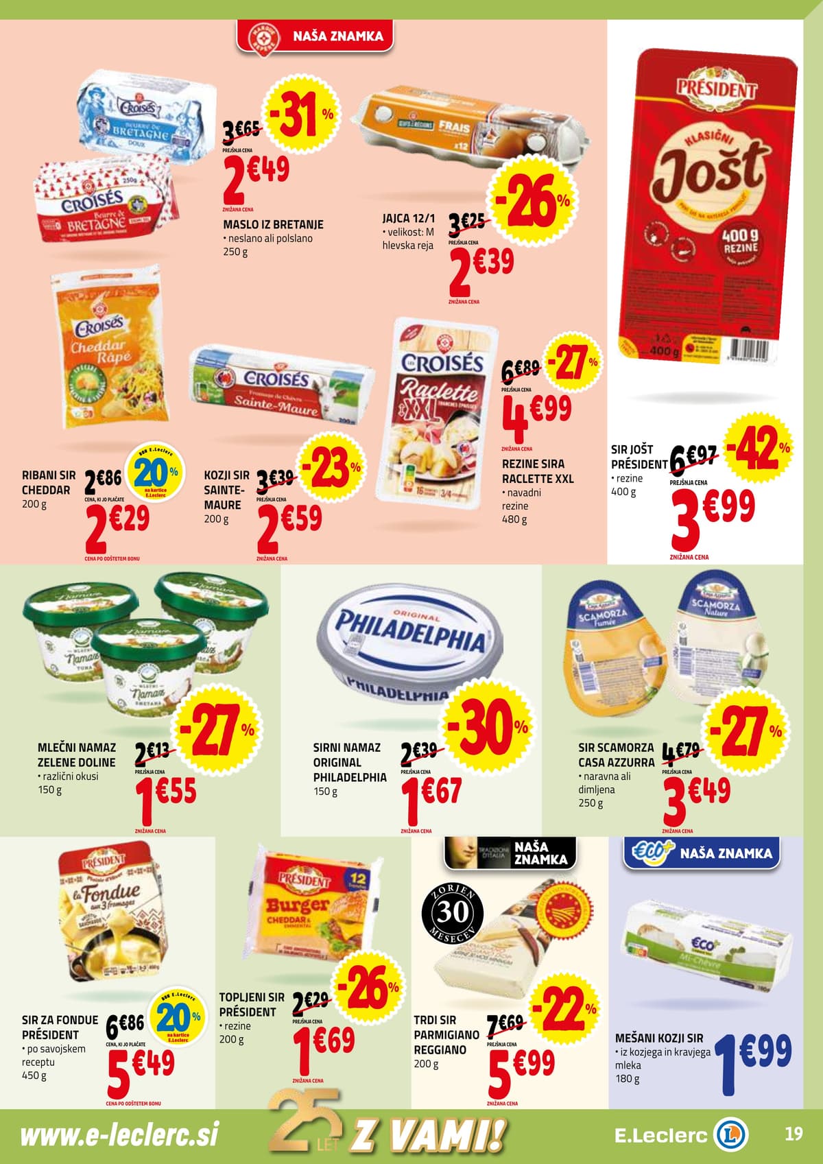 Stran 19. E.Leclerc kataloga - Akcijska ponudba od 23.02.2026.