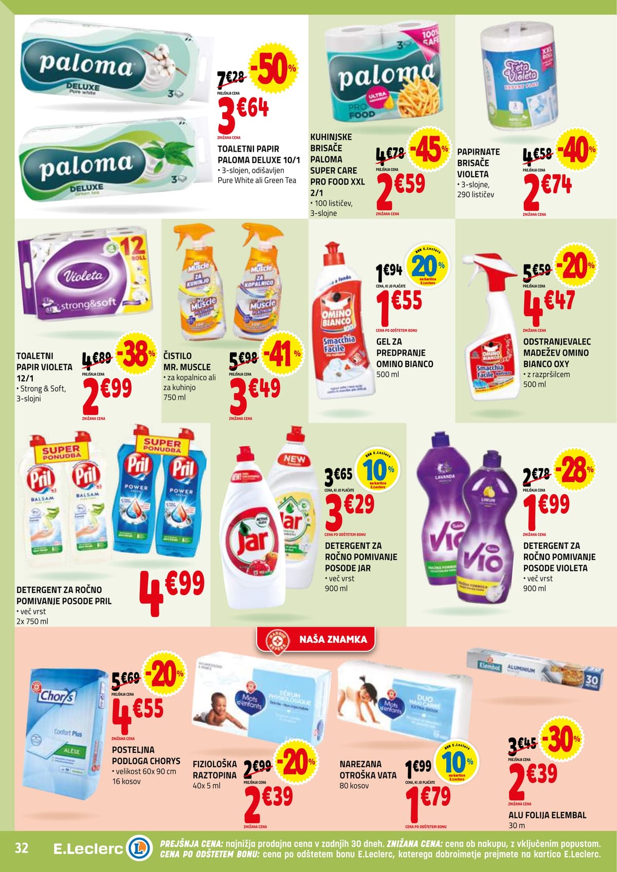 Stran 32. E.Leclerc kataloga - Akcijska ponudba od 23.02.2026.
