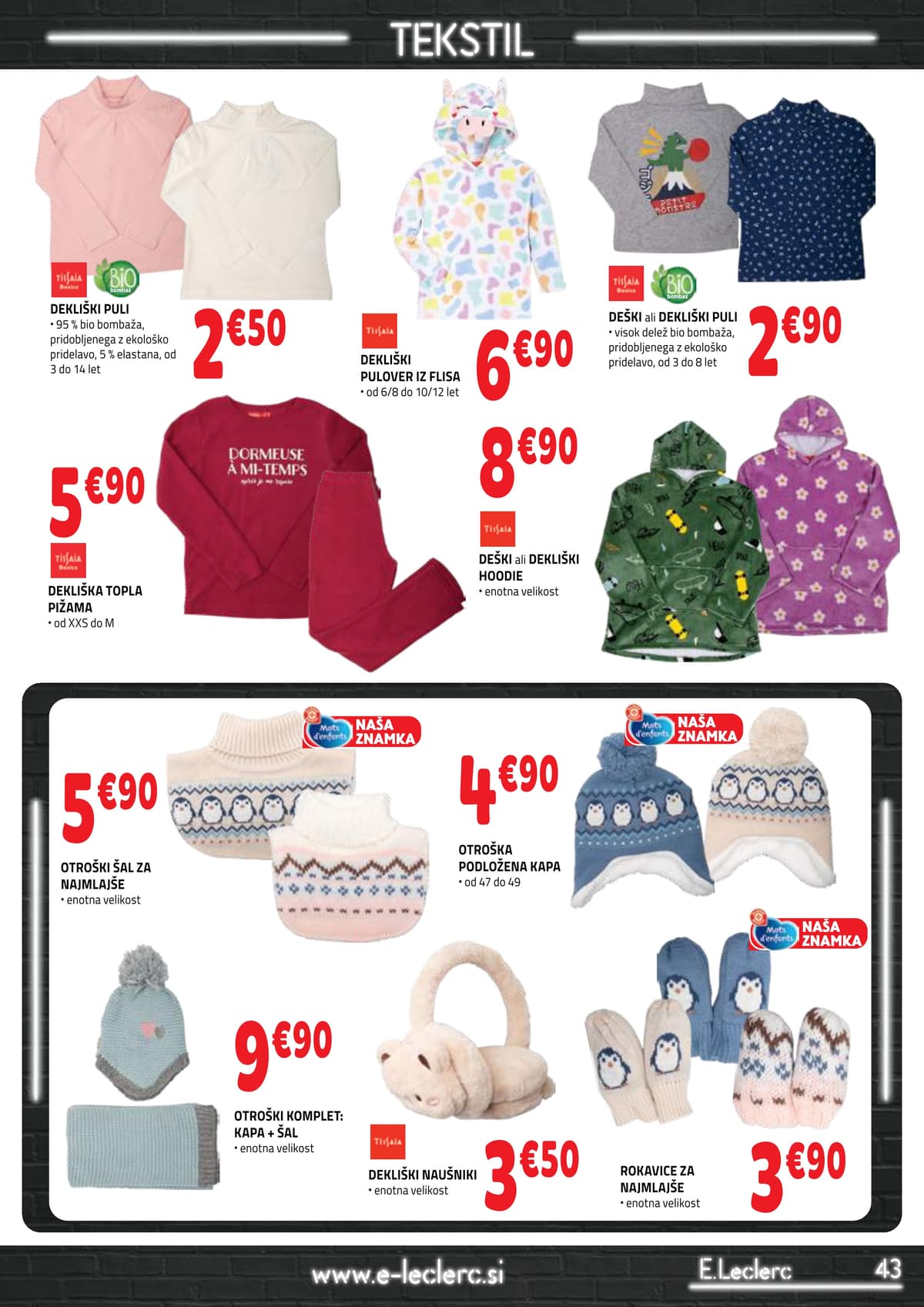 Stran 43. E.Leclerc kataloga - Akcijska ponudba od 23.02.2026.