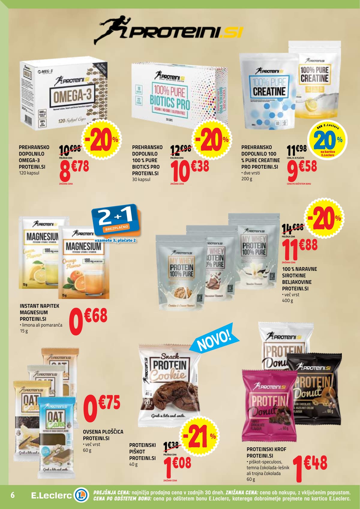 Stran 6. E.Leclerc kataloga - Akcijska ponudba od 23.02.2026.