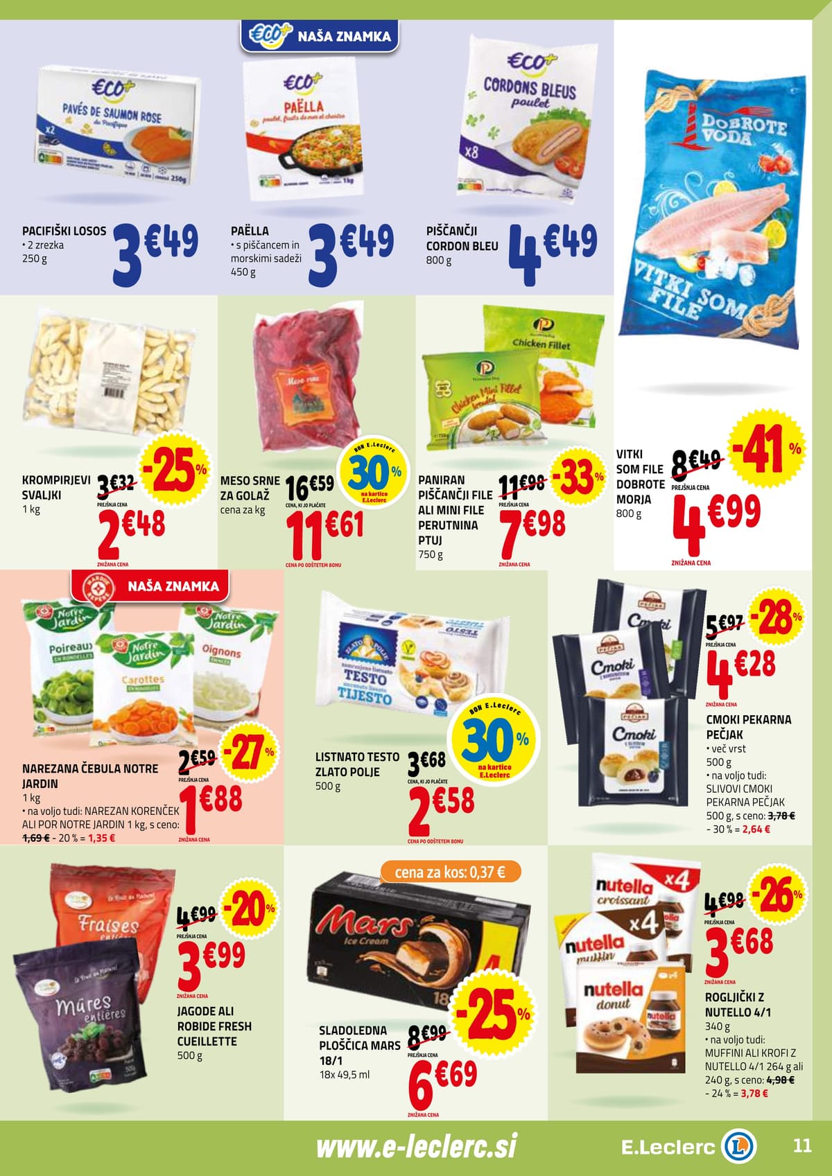 Stran 11. E.Leclerc kataloga - Akcijska ponudba od 01.03.2026.