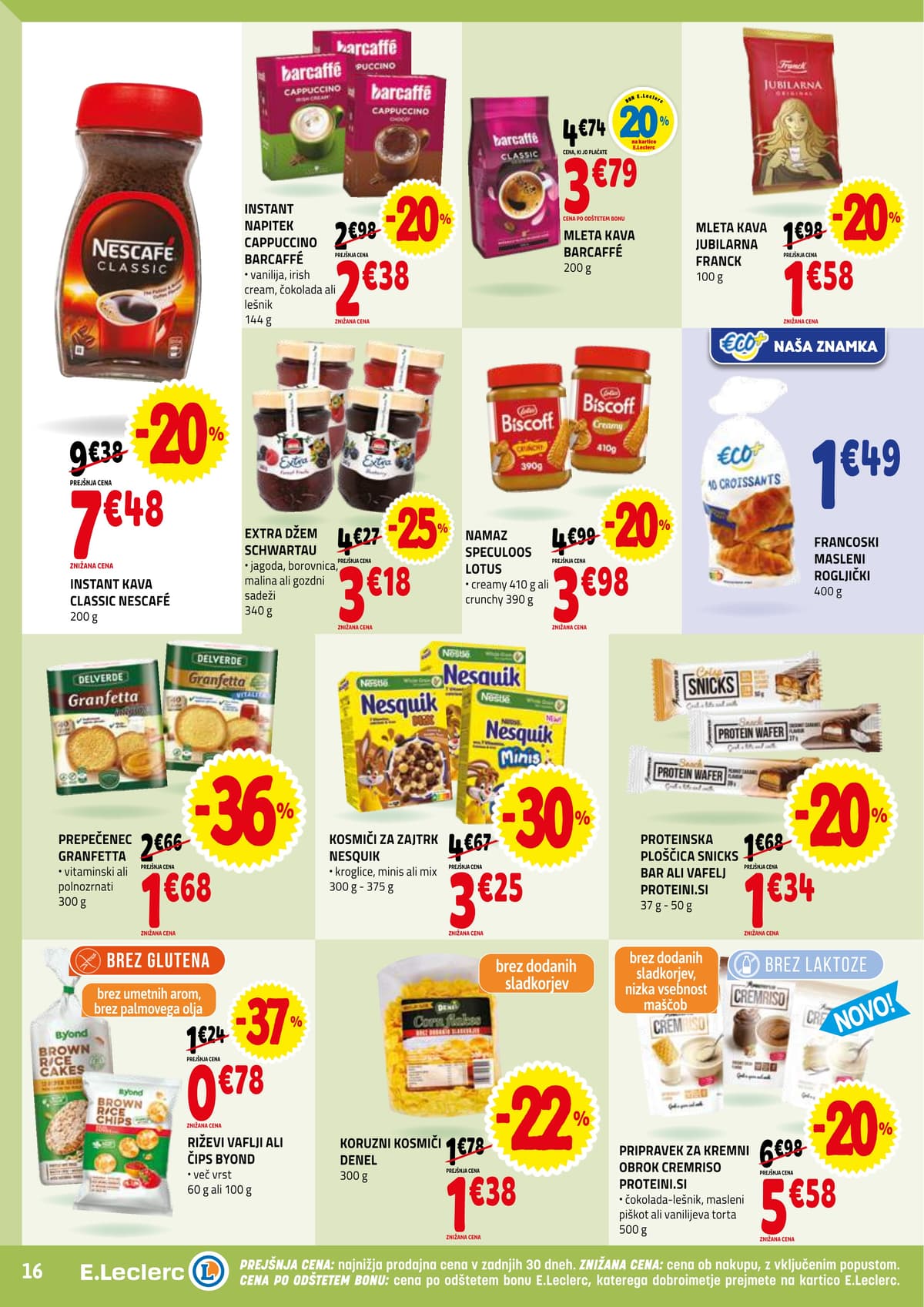 Stran 16. E.Leclerc kataloga - Akcijska ponudba od 01.03.2026.