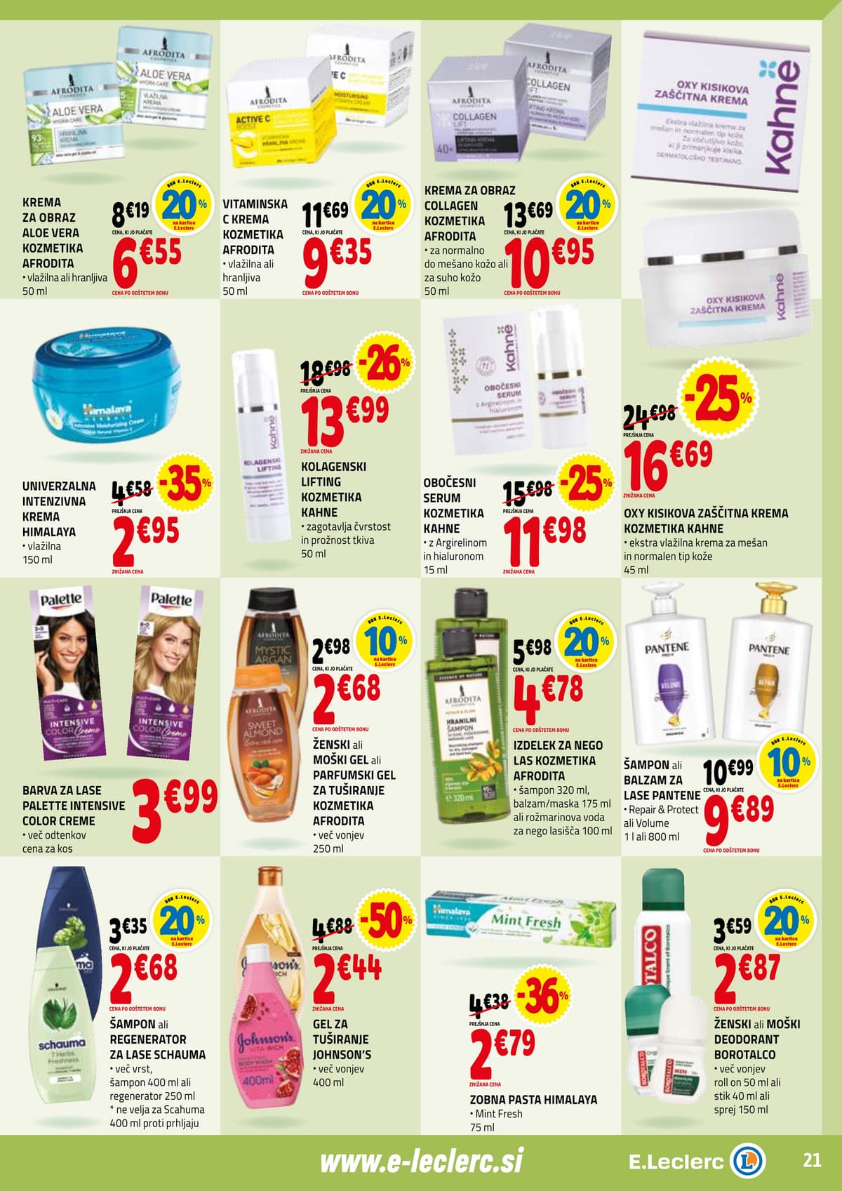 Stran 21. E.Leclerc kataloga - Akcijska ponudba od 01.03.2026.