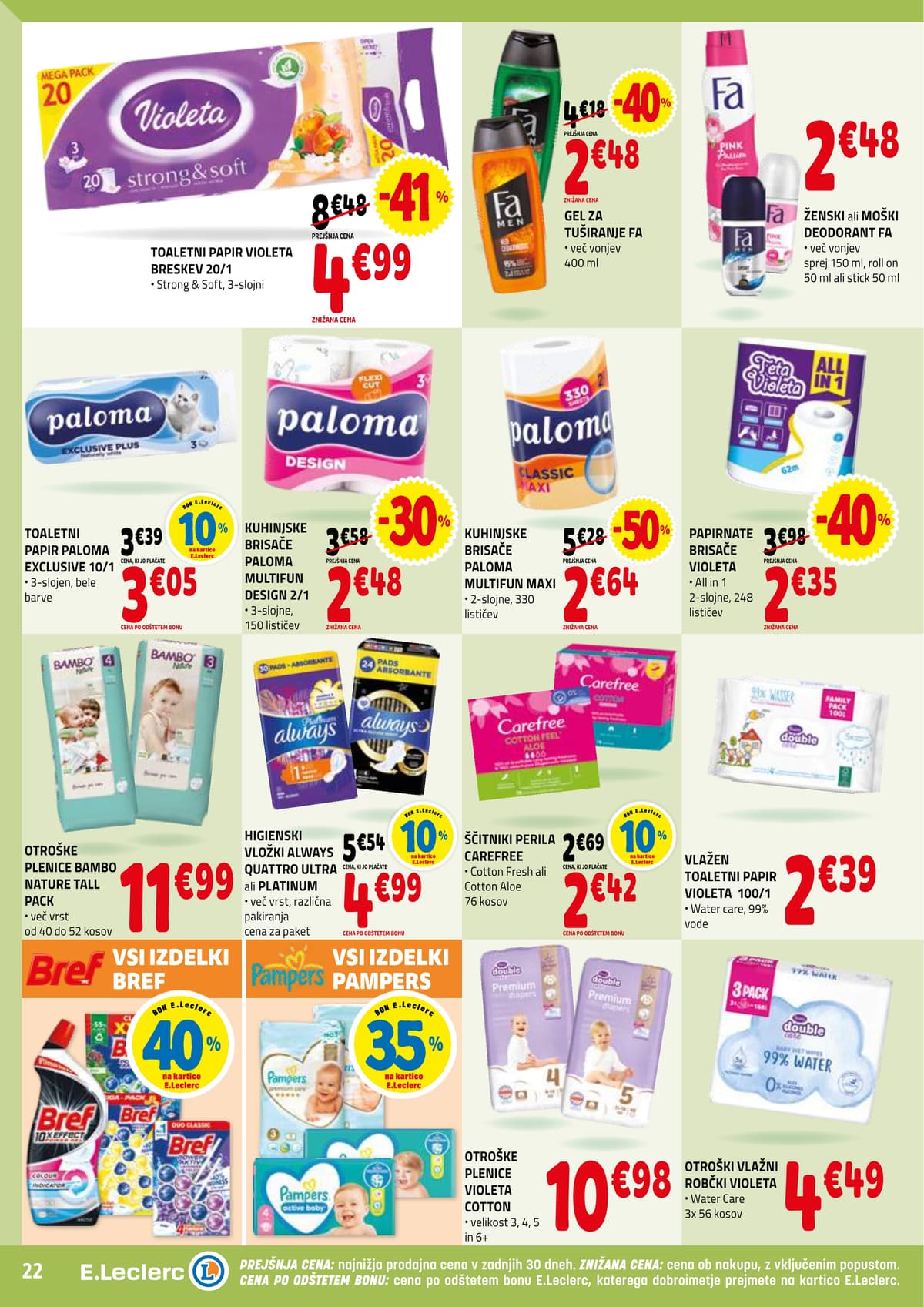 Stran 22. E.Leclerc kataloga - Akcijska ponudba od 01.03.2026.