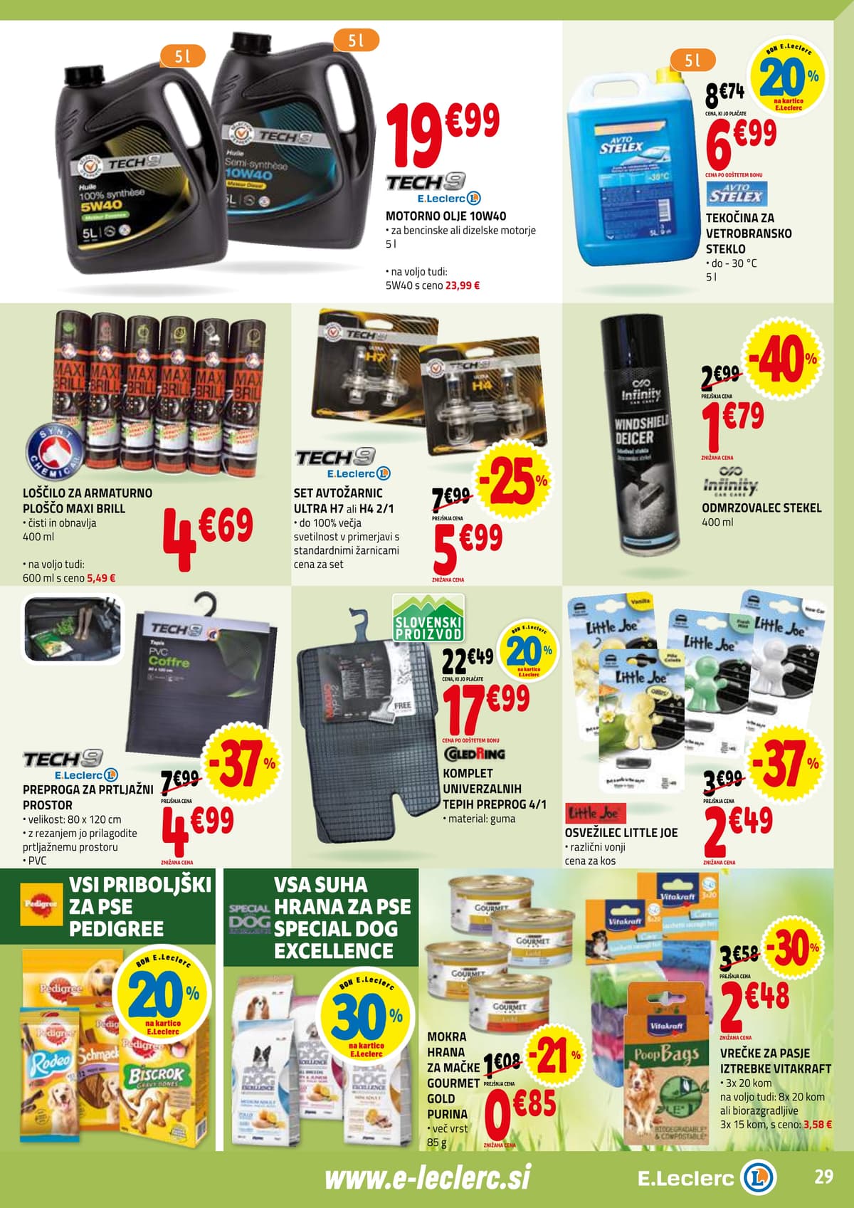 Stran 29. E.Leclerc kataloga - Akcijska ponudba od 01.03.2026.