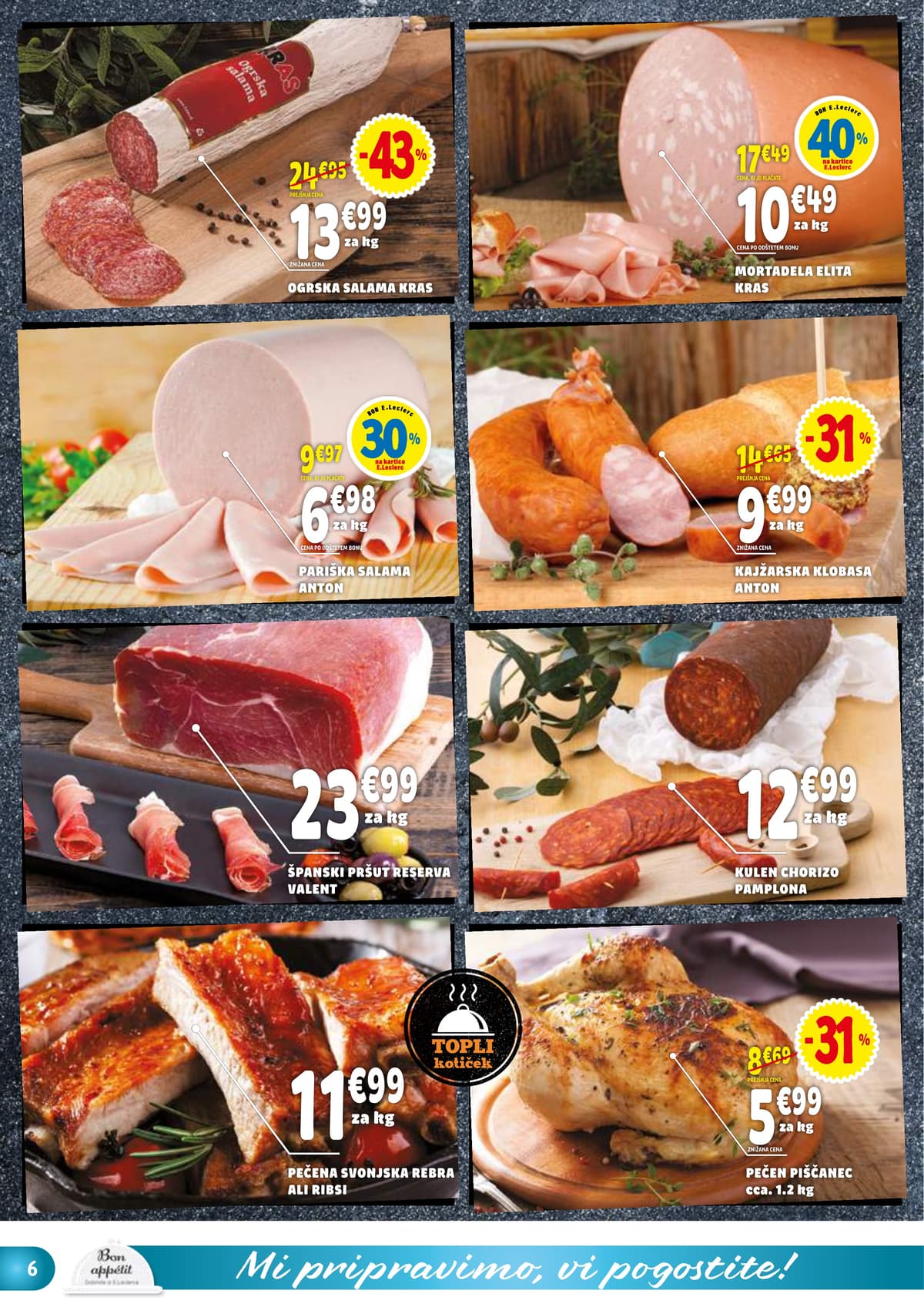 Stran 6. E.Leclerc kataloga - Akcijska ponudba od 01.03.2026.