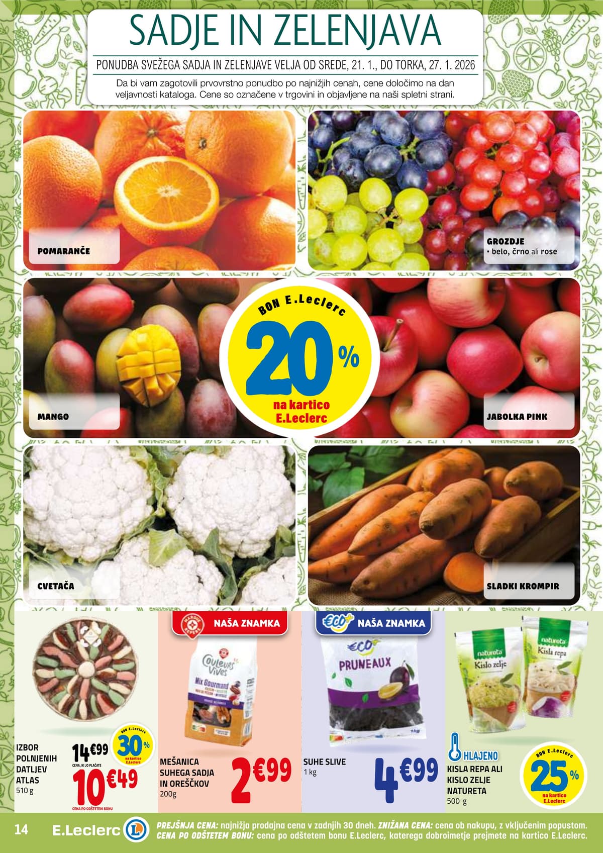 Stran 14. E.Leclerc kataloga - Akcija od 02.03.2026.