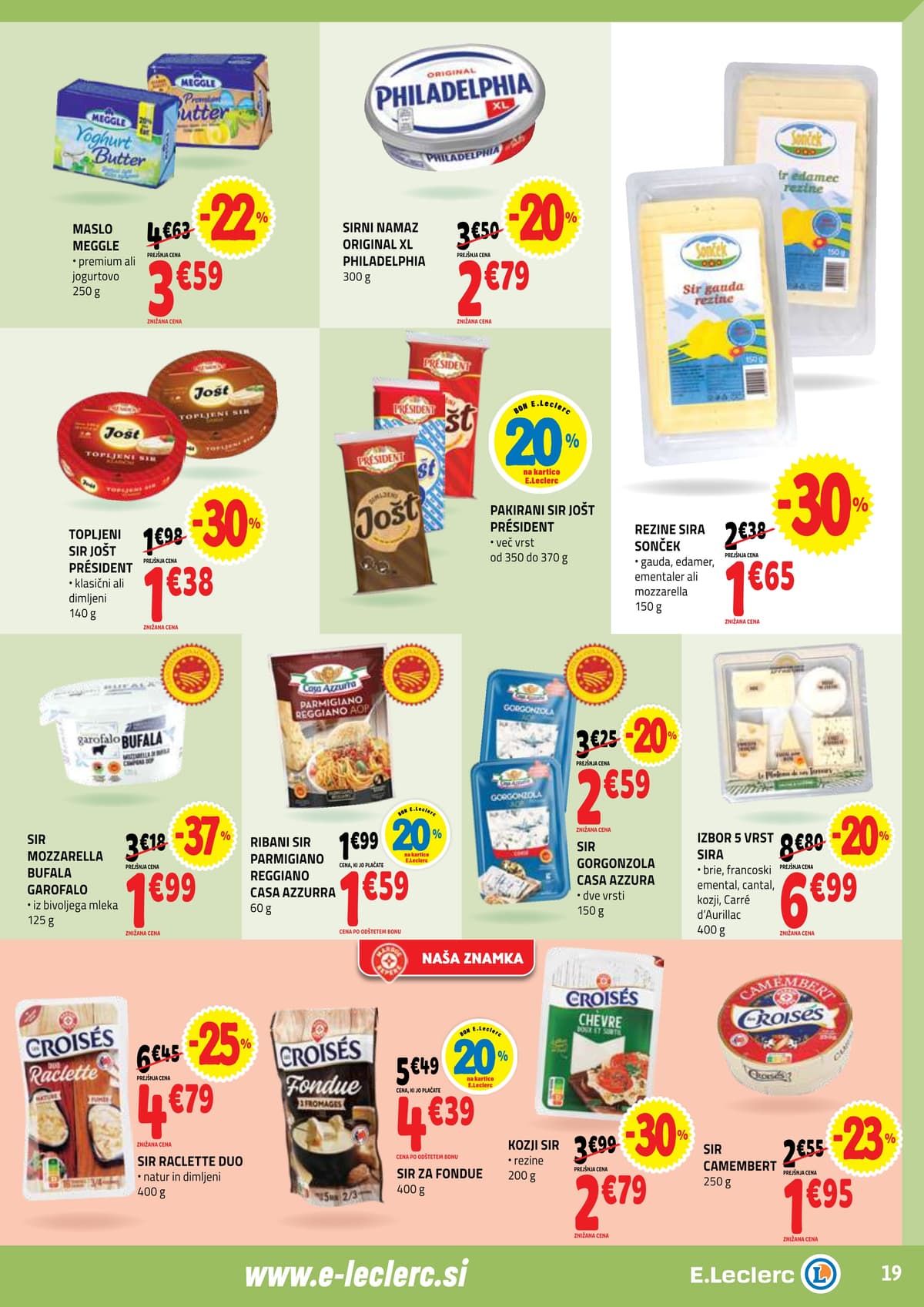 Stran 19. E.Leclerc kataloga - Akcija od 02.03.2026.