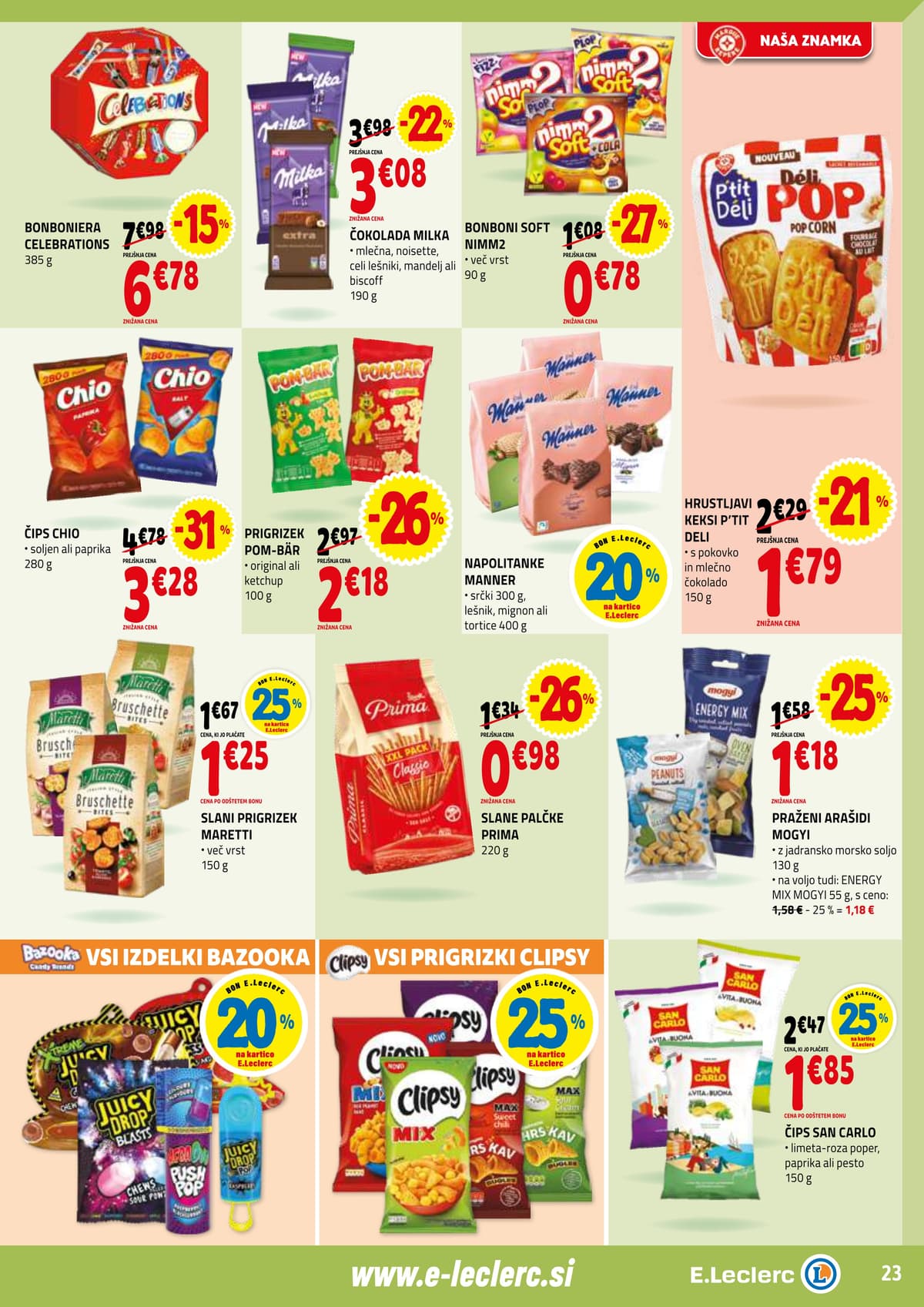 Stran 23. E.Leclerc kataloga - Akcija od 02.03.2026.
