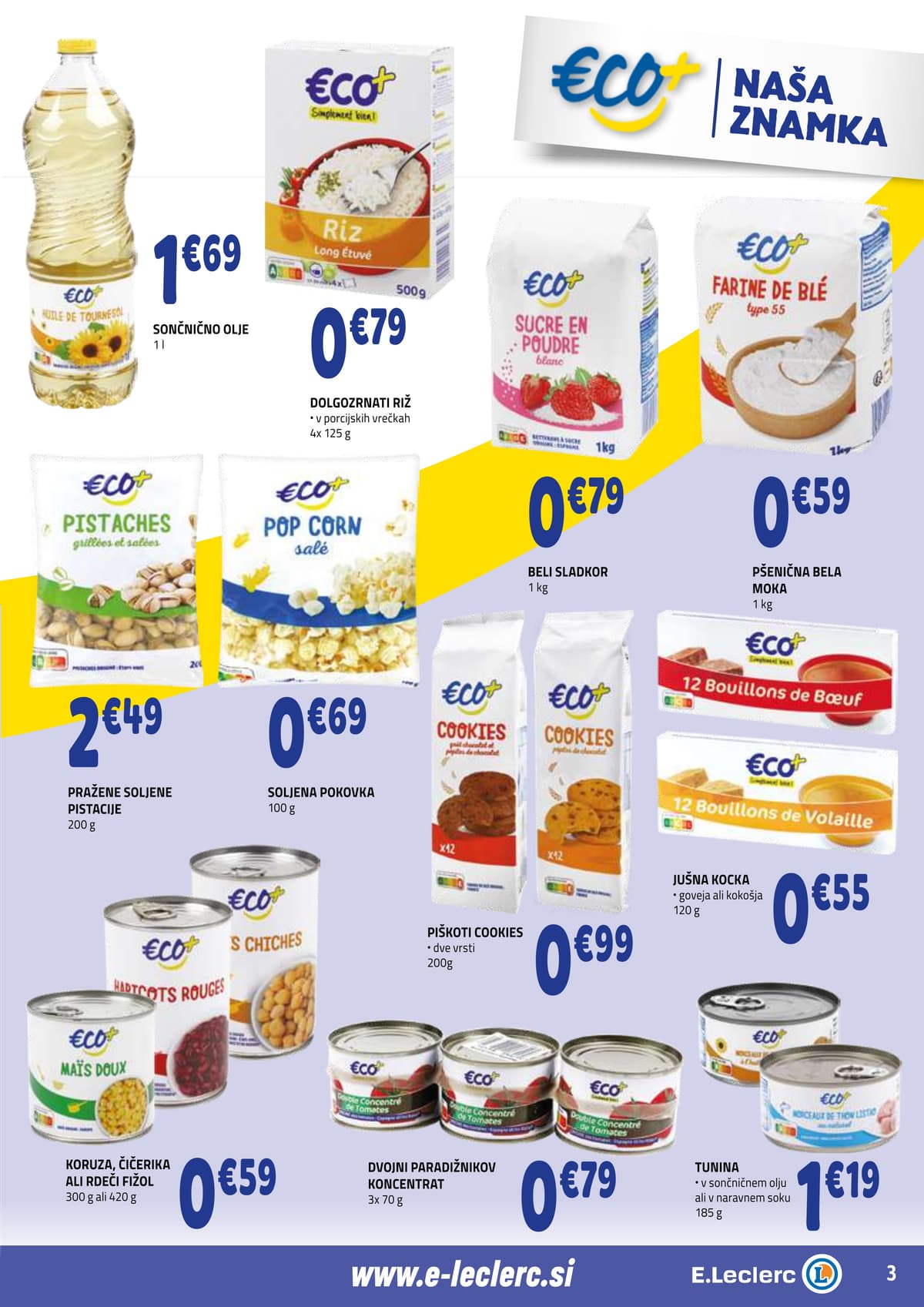 Stran 3. E.Leclerc kataloga - Akcija od 02.03.2026.