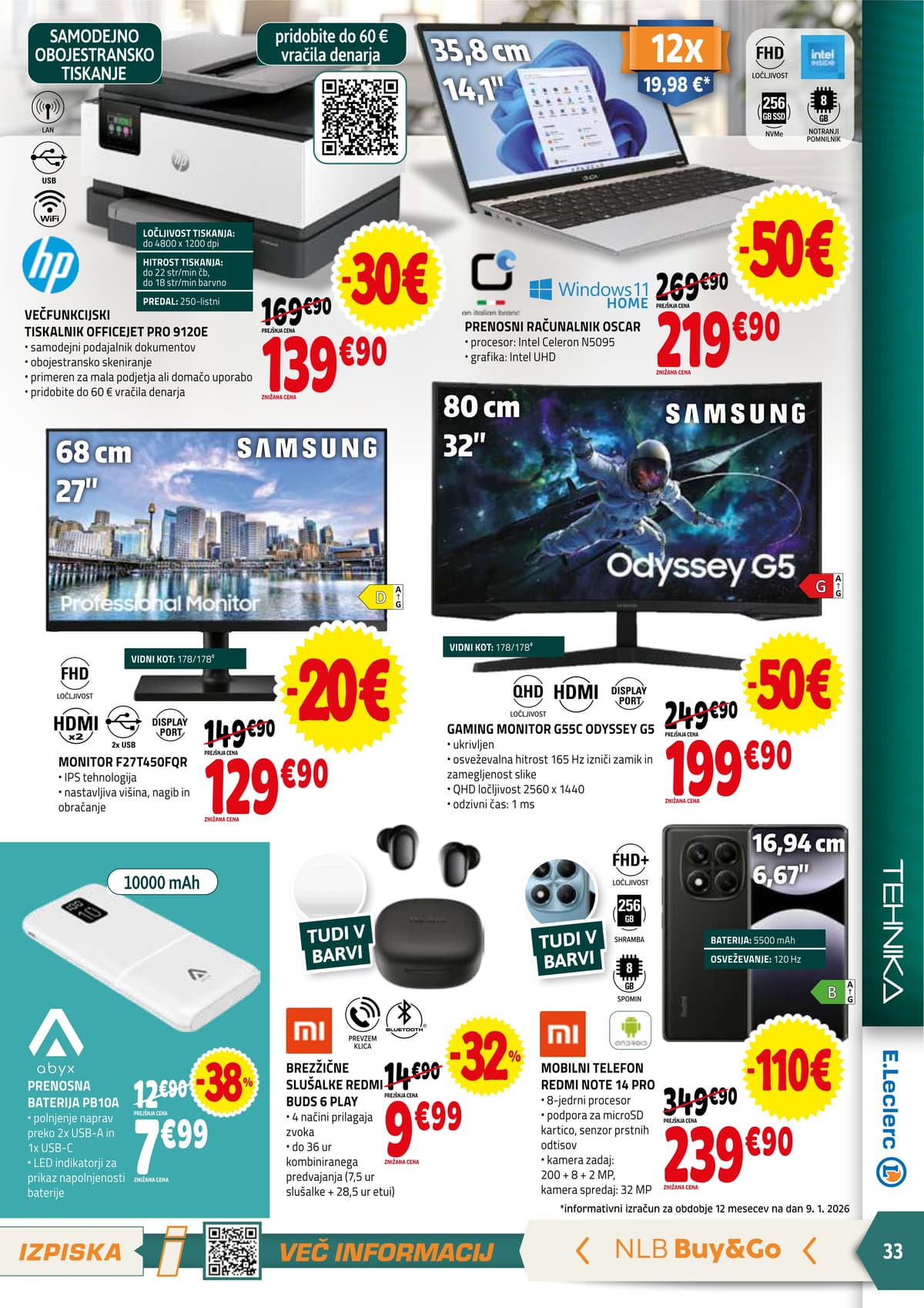 Stran 33. E.Leclerc kataloga - Akcija od 02.03.2026.