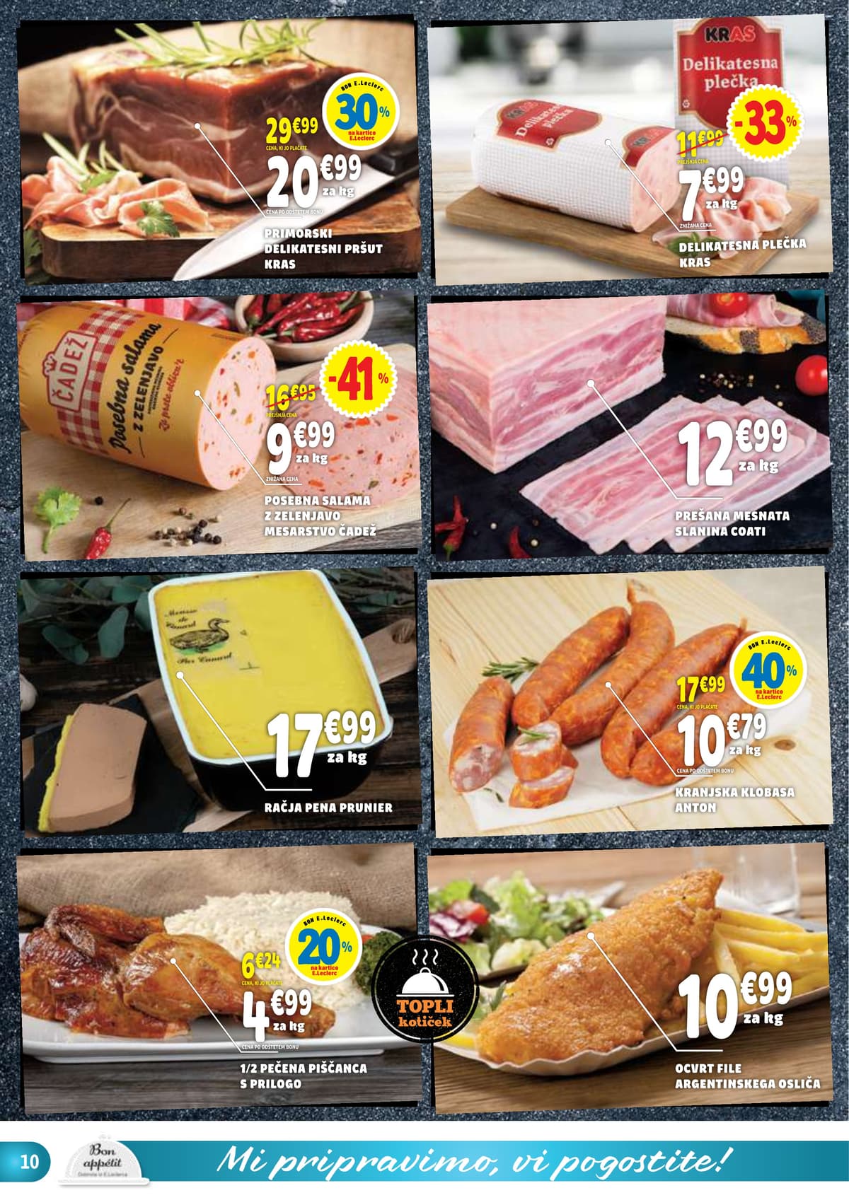 Stran 10. E.Leclerc kataloga - Tedenska Akcija od 05.03.2026.