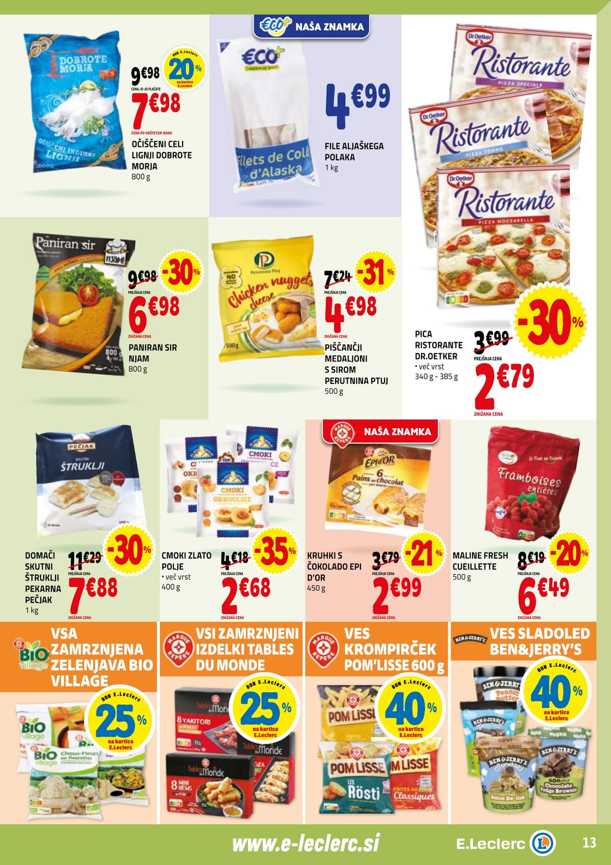 Stran 13. E.Leclerc kataloga - Tedenska Akcija od 05.03.2026.