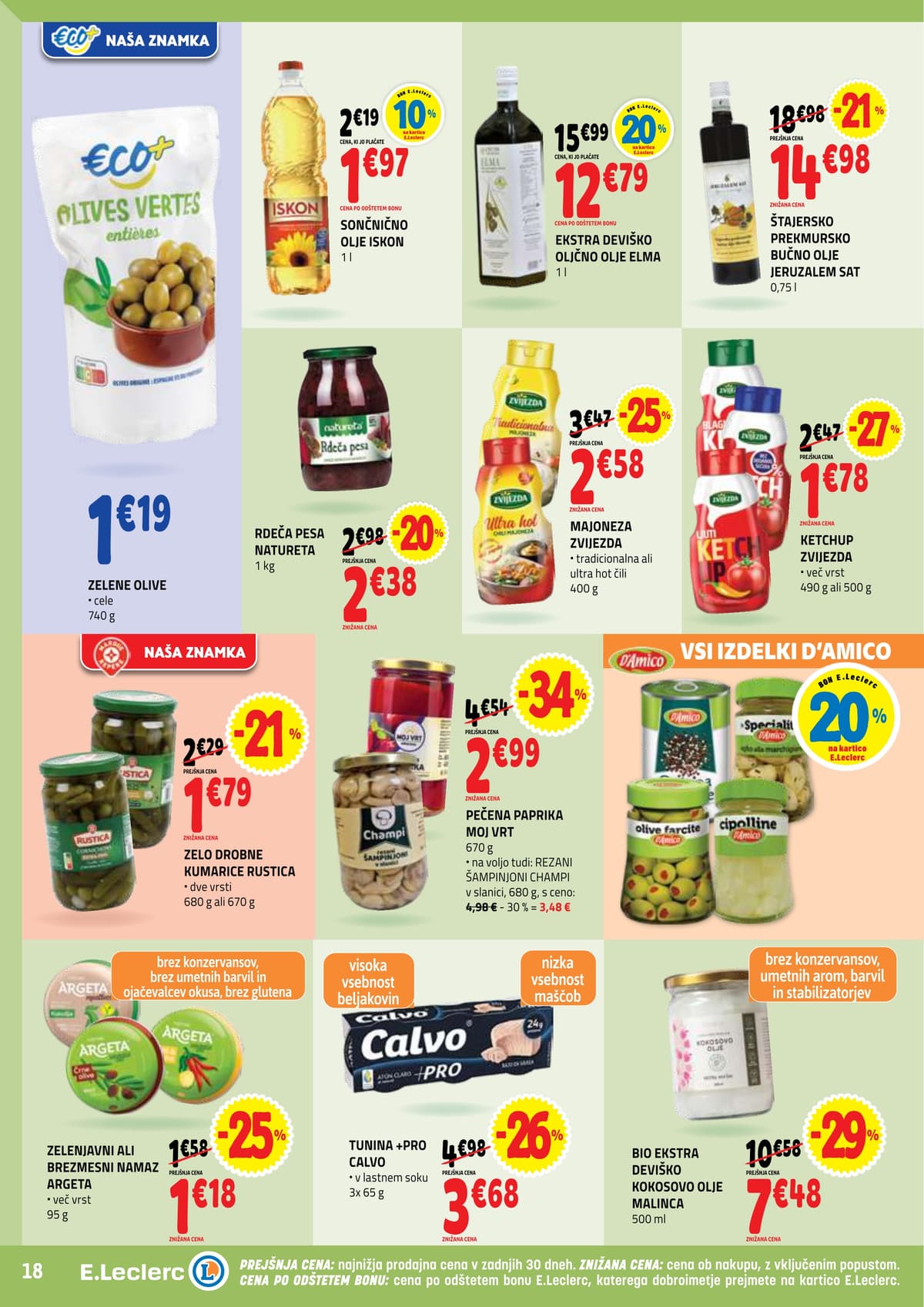 Stran 18. E.Leclerc kataloga - Tedenska Akcija od 05.03.2026.