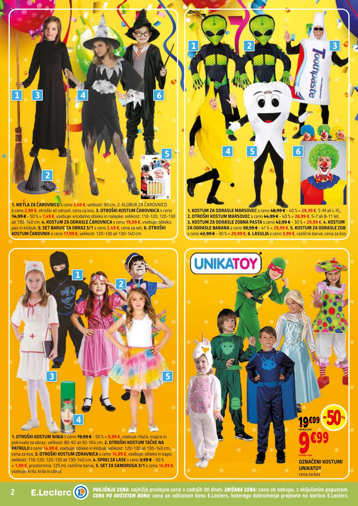 Stran 2. E.Leclerc kataloga - Tedenska Akcija od 05.03.2026.