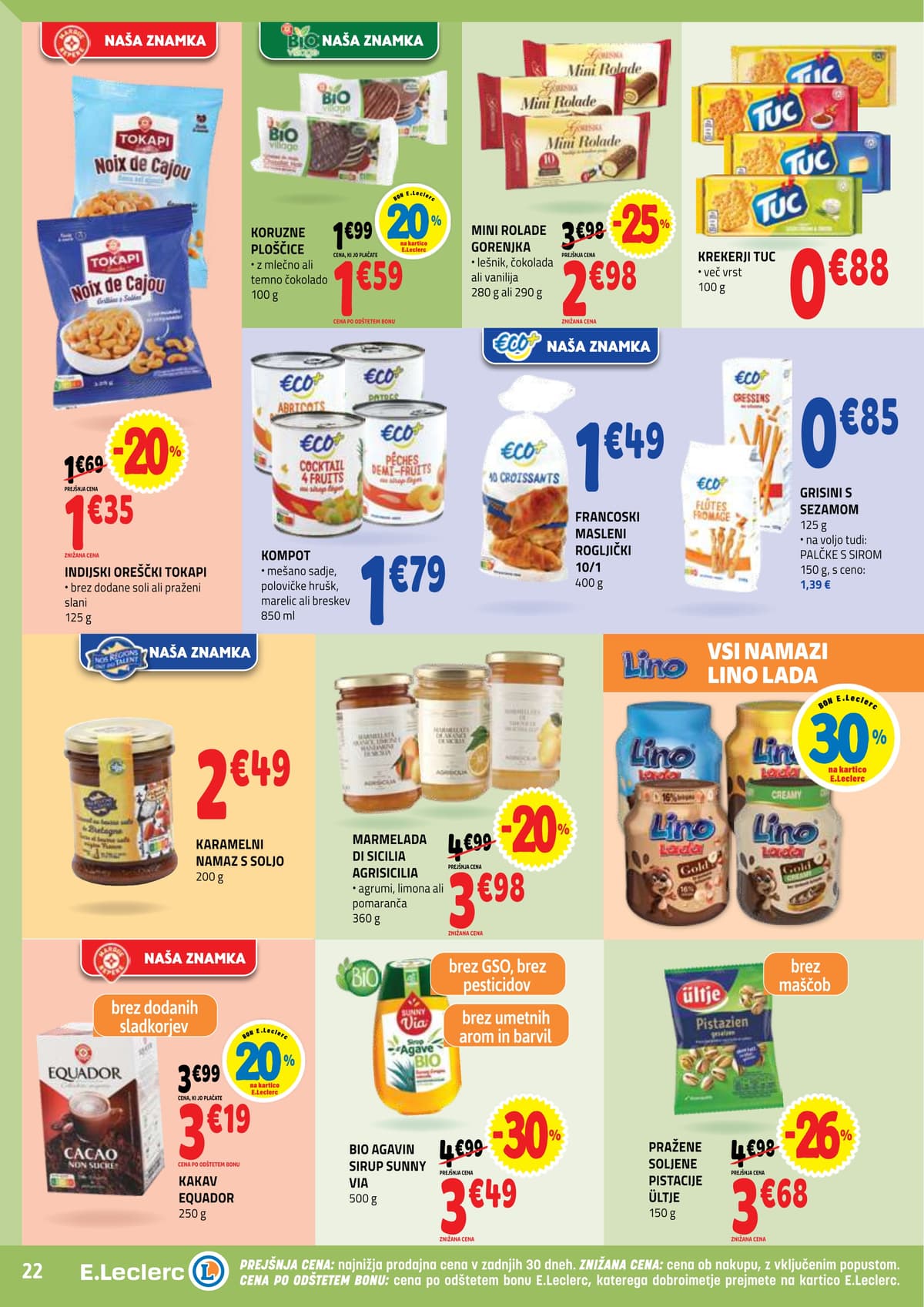 Stran 22. E.Leclerc kataloga - Tedenska Akcija od 05.03.2026.