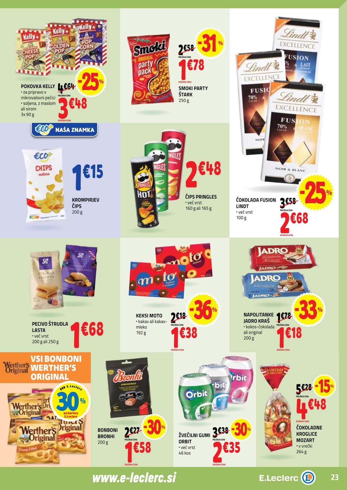 Stran 23. E.Leclerc kataloga - Tedenska Akcija od 05.03.2026.