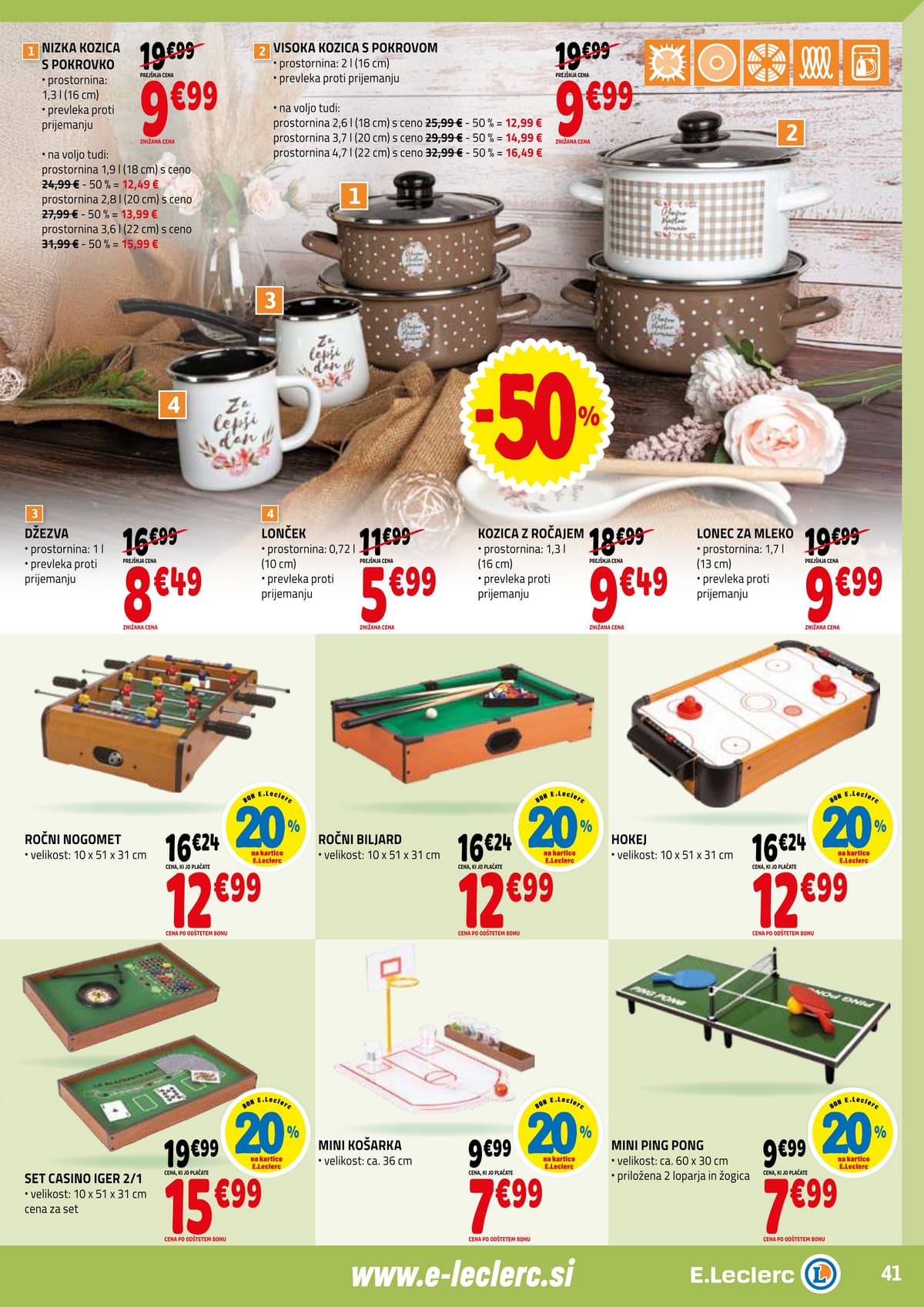 Stran 41. E.Leclerc kataloga - Tedenska Akcija od 05.03.2026.