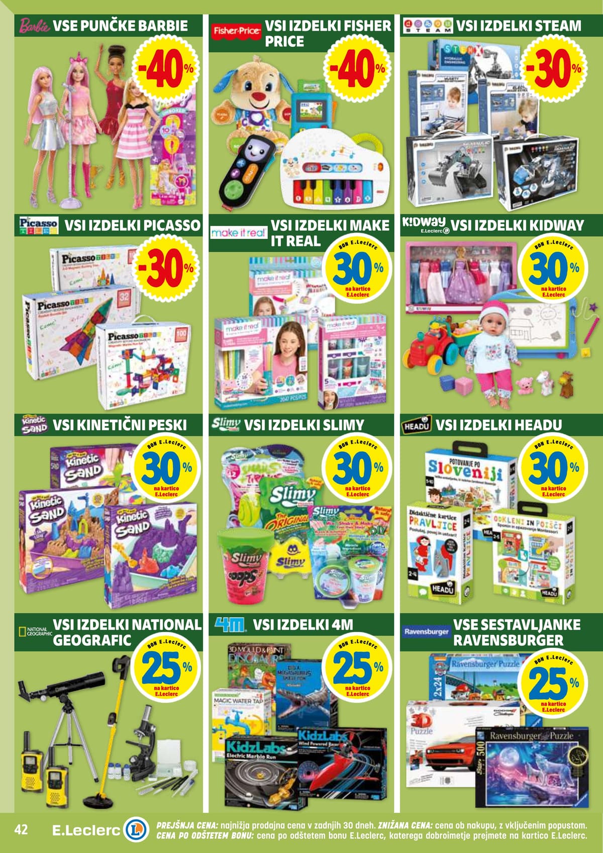 Stran 42. E.Leclerc kataloga - Tedenska Akcija od 05.03.2026.