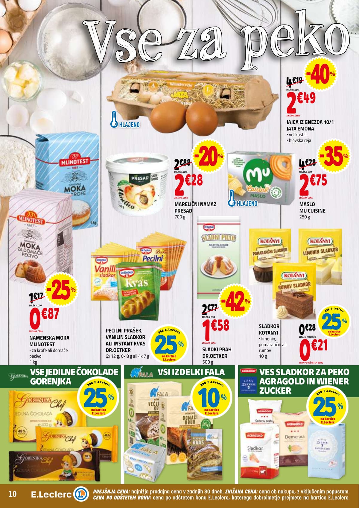Stran 10. E.Leclerc kataloga - Akcijska ponudba od 05.03.2026.