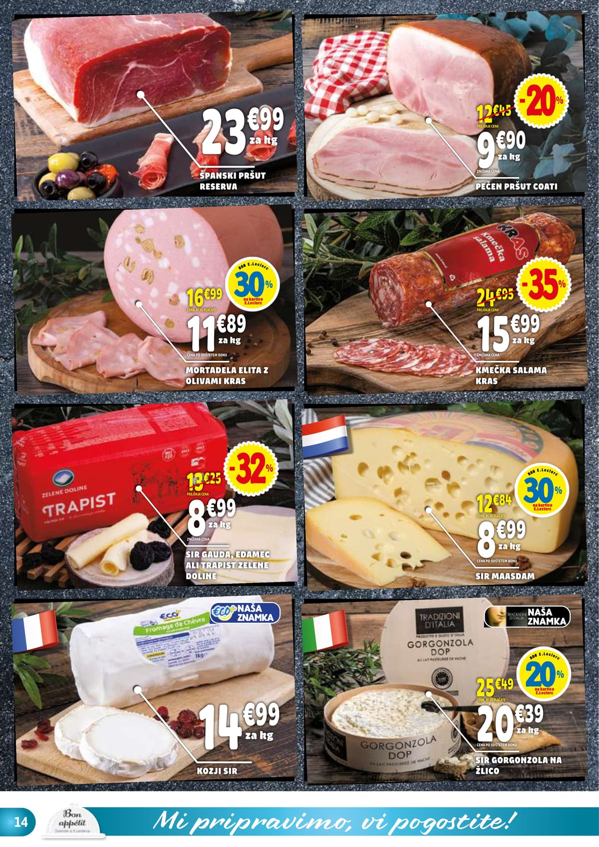Stran 14. E.Leclerc kataloga - Akcijska ponudba od 05.03.2026.
