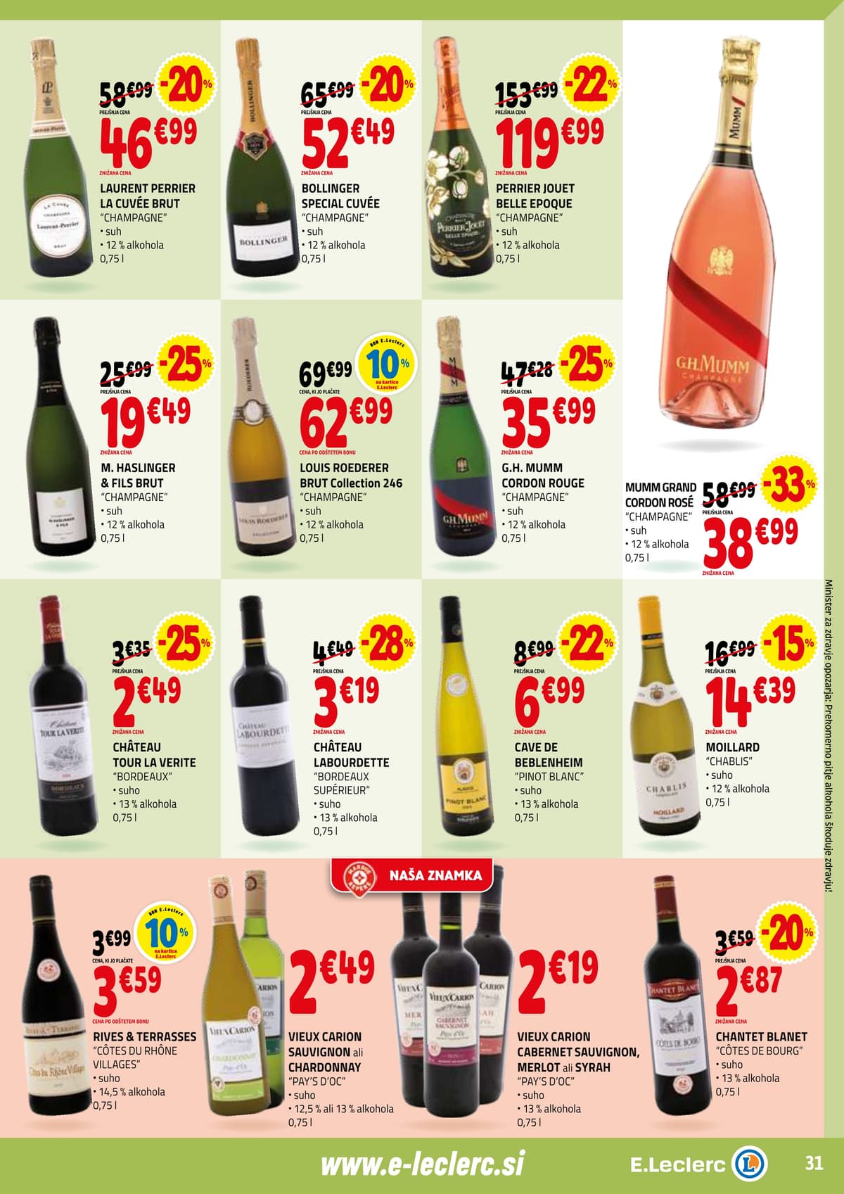 Stran 31. E.Leclerc kataloga - Akcijska ponudba od 05.03.2026.