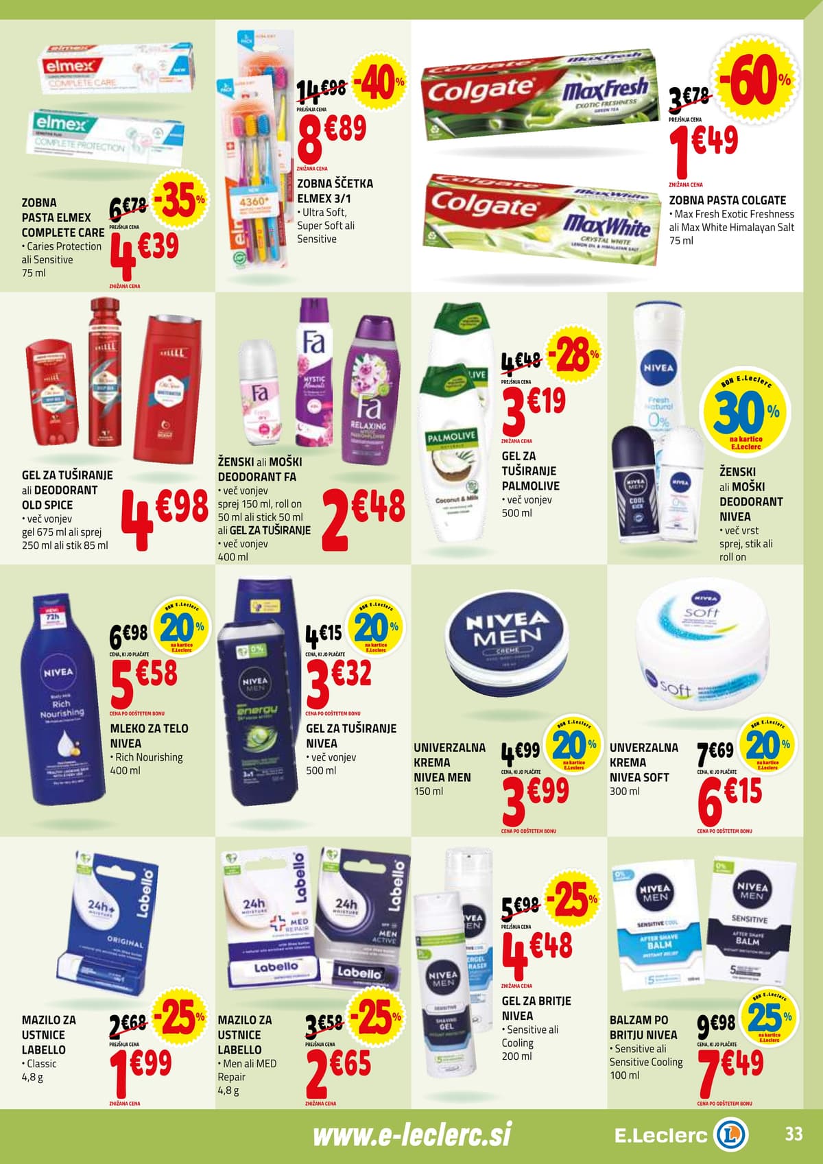 Stran 33. E.Leclerc kataloga - Akcijska ponudba od 05.03.2026.