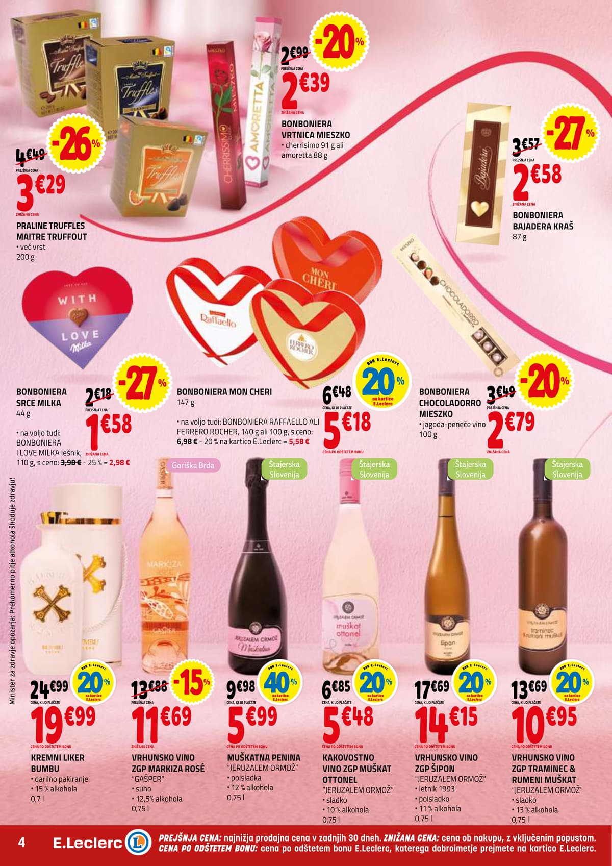 Stran 4. E.Leclerc kataloga - Akcijska ponudba od 05.03.2026.