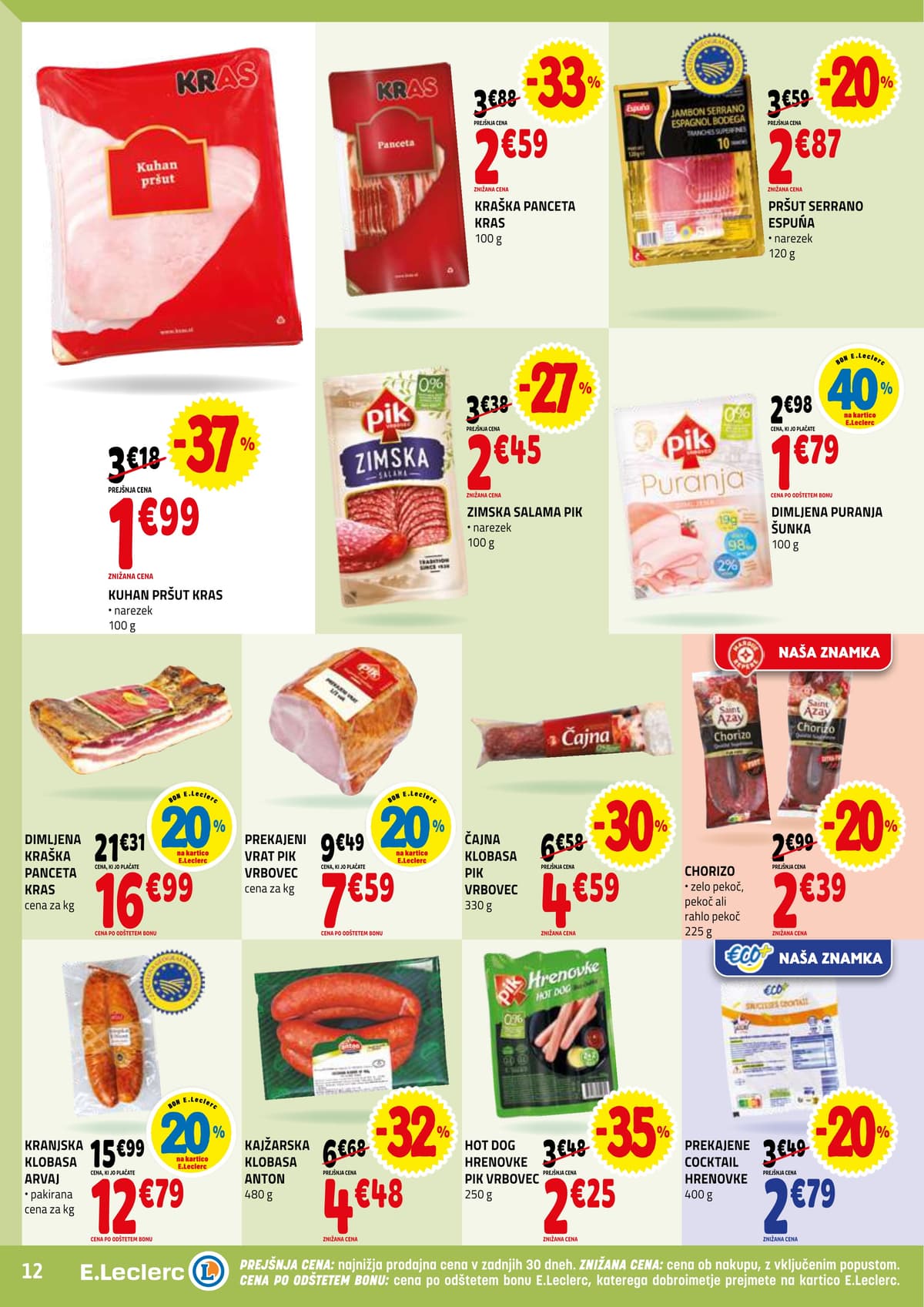Stran 12. E.Leclerc kataloga - Akcijska Ponudba od 17.02.2026.