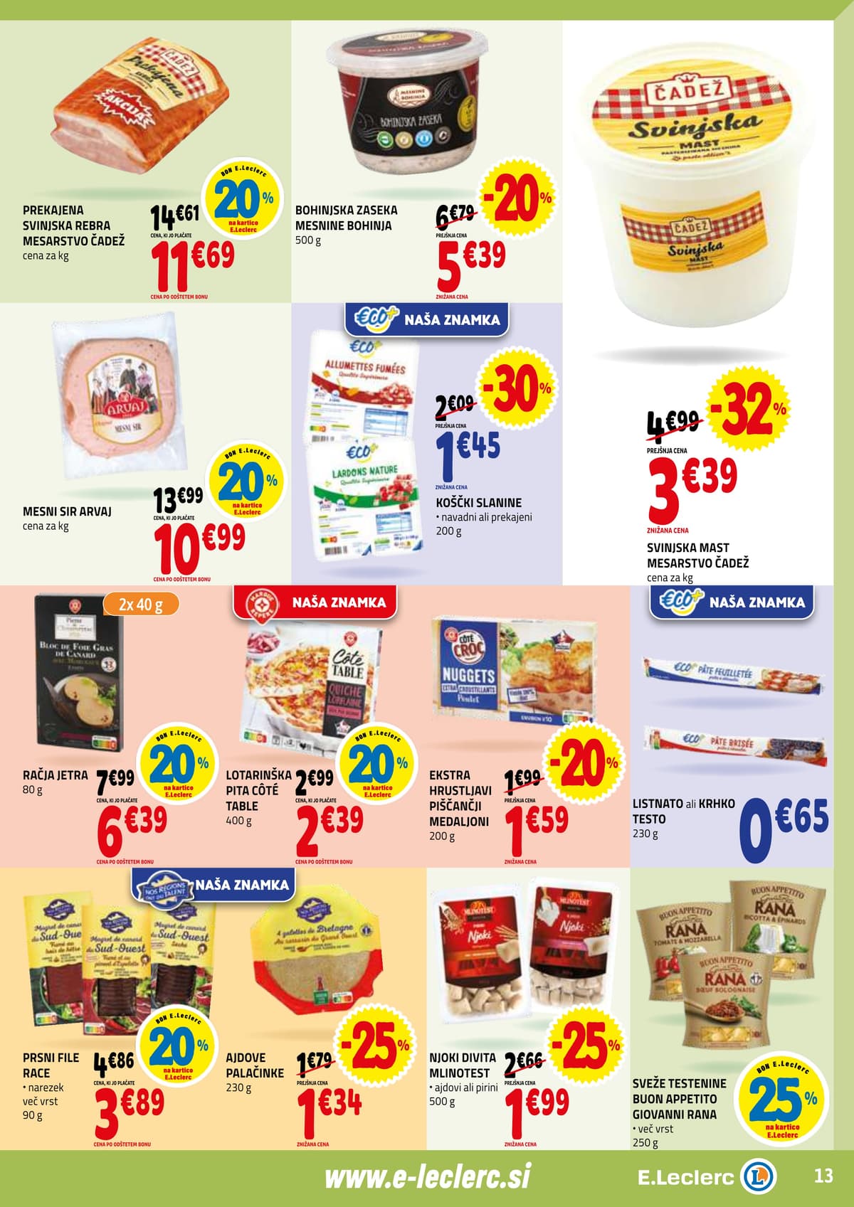 Stran 13. E.Leclerc kataloga - Akcijska Ponudba od 17.02.2026.