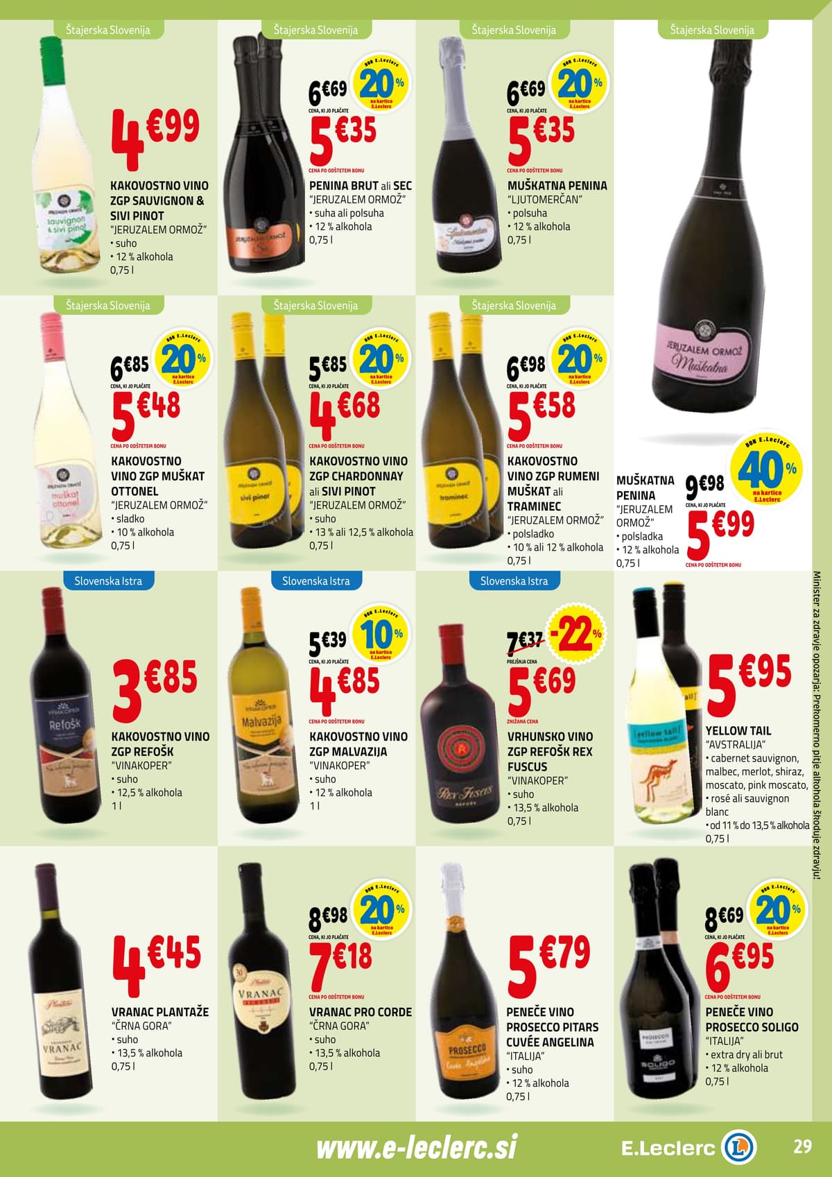 Stran 29. E.Leclerc kataloga - Akcijska Ponudba od 17.02.2026.