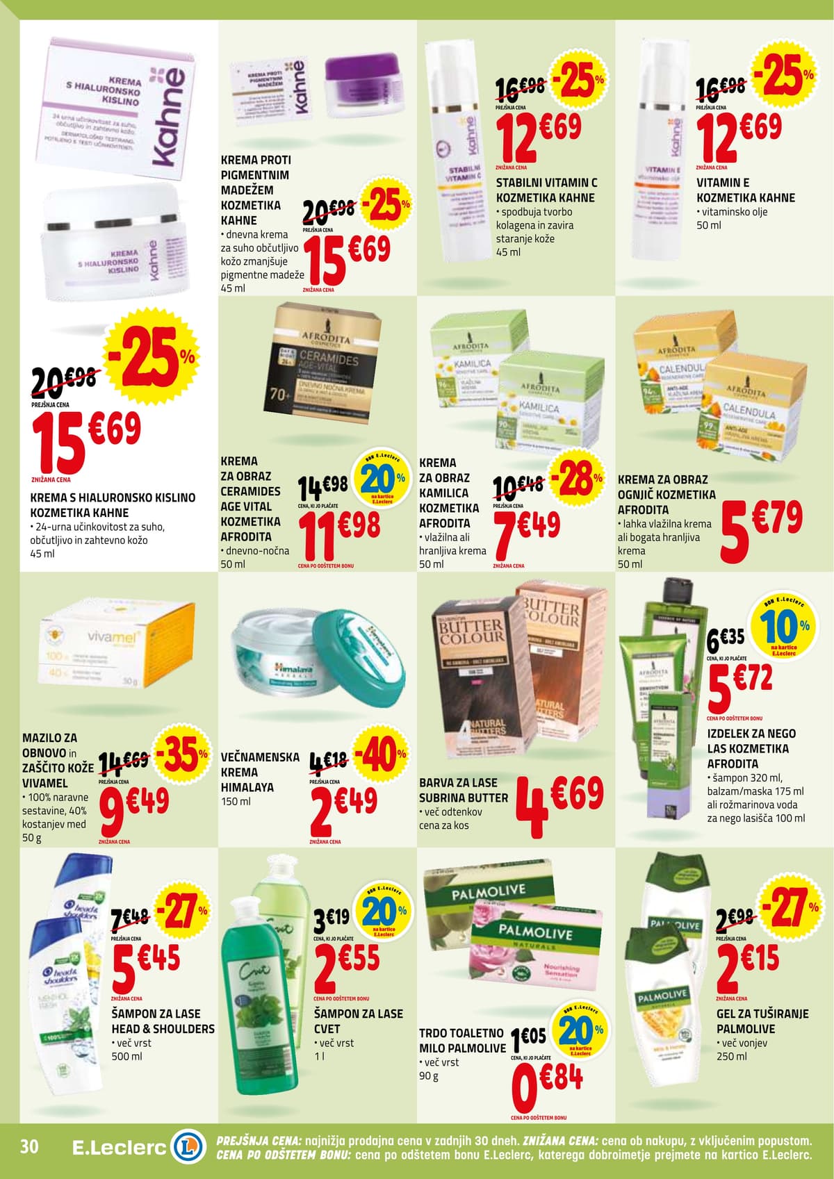 Stran 30. E.Leclerc kataloga - Akcijska Ponudba od 17.02.2026.