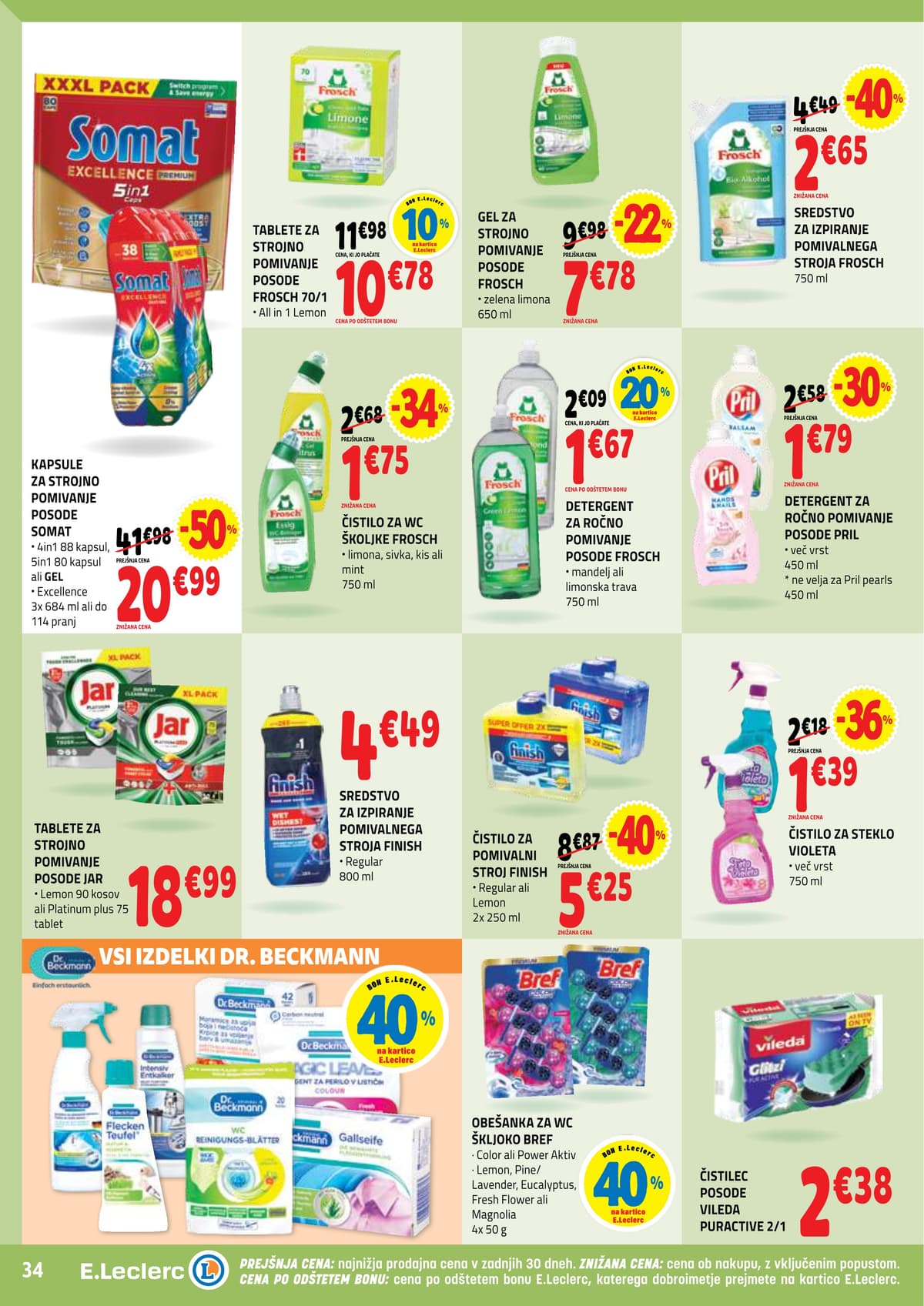 Stran 34. E.Leclerc kataloga - Akcijska Ponudba