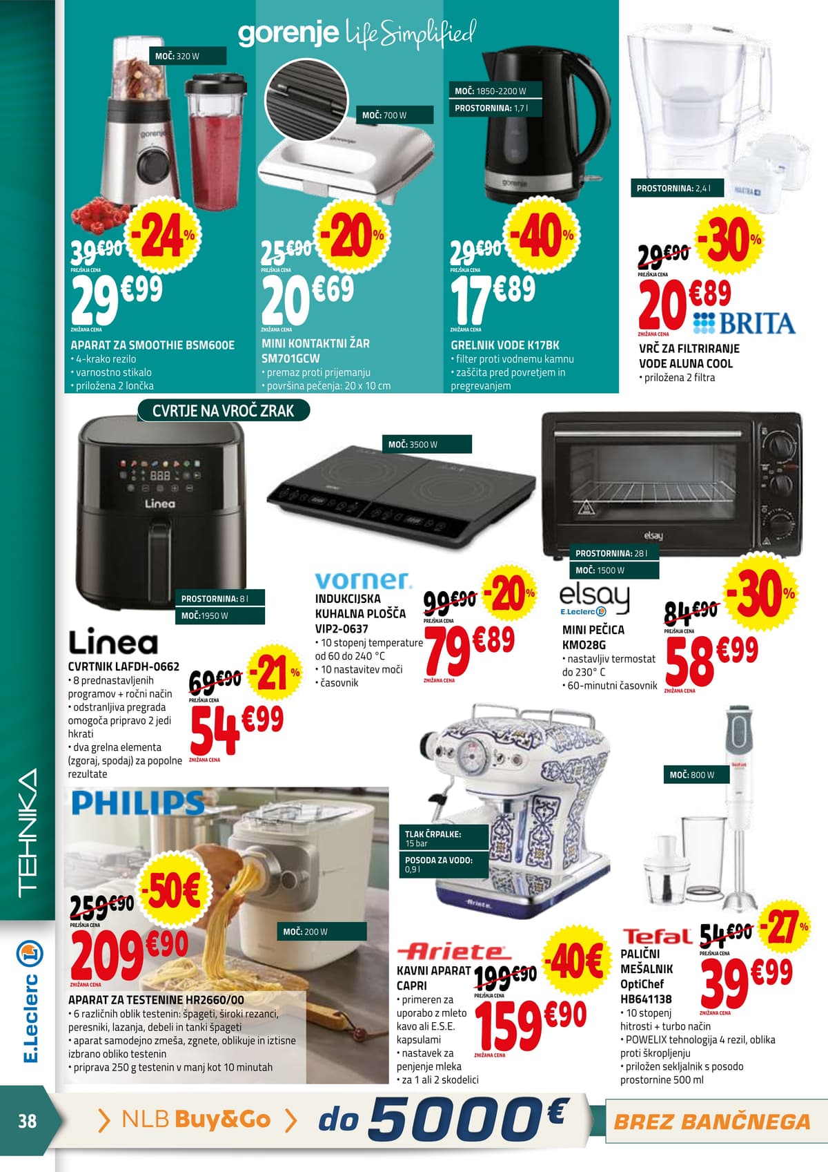 Stran 38. E.Leclerc kataloga - Akcijska Ponudba od 17.02.2026.