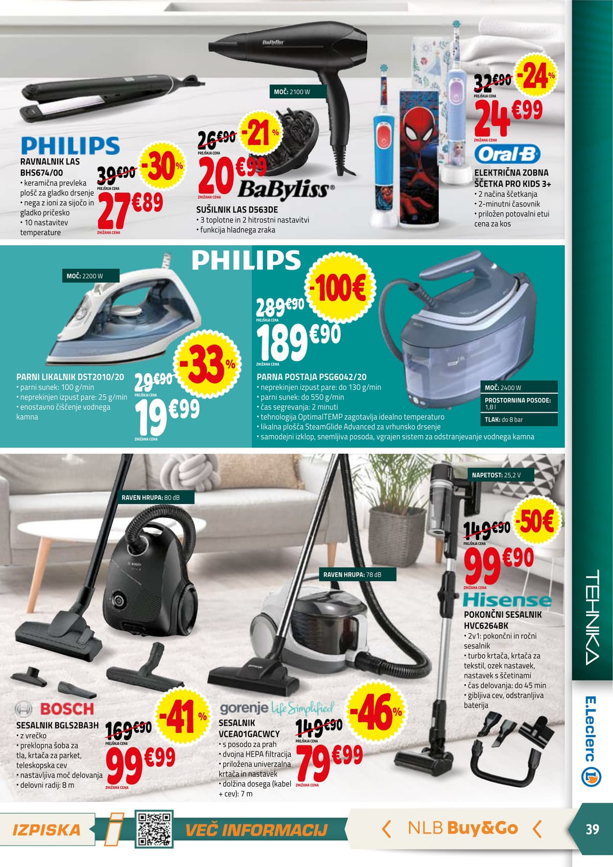 Stran 39. E.Leclerc kataloga - Akcijska Ponudba od 17.02.2026.